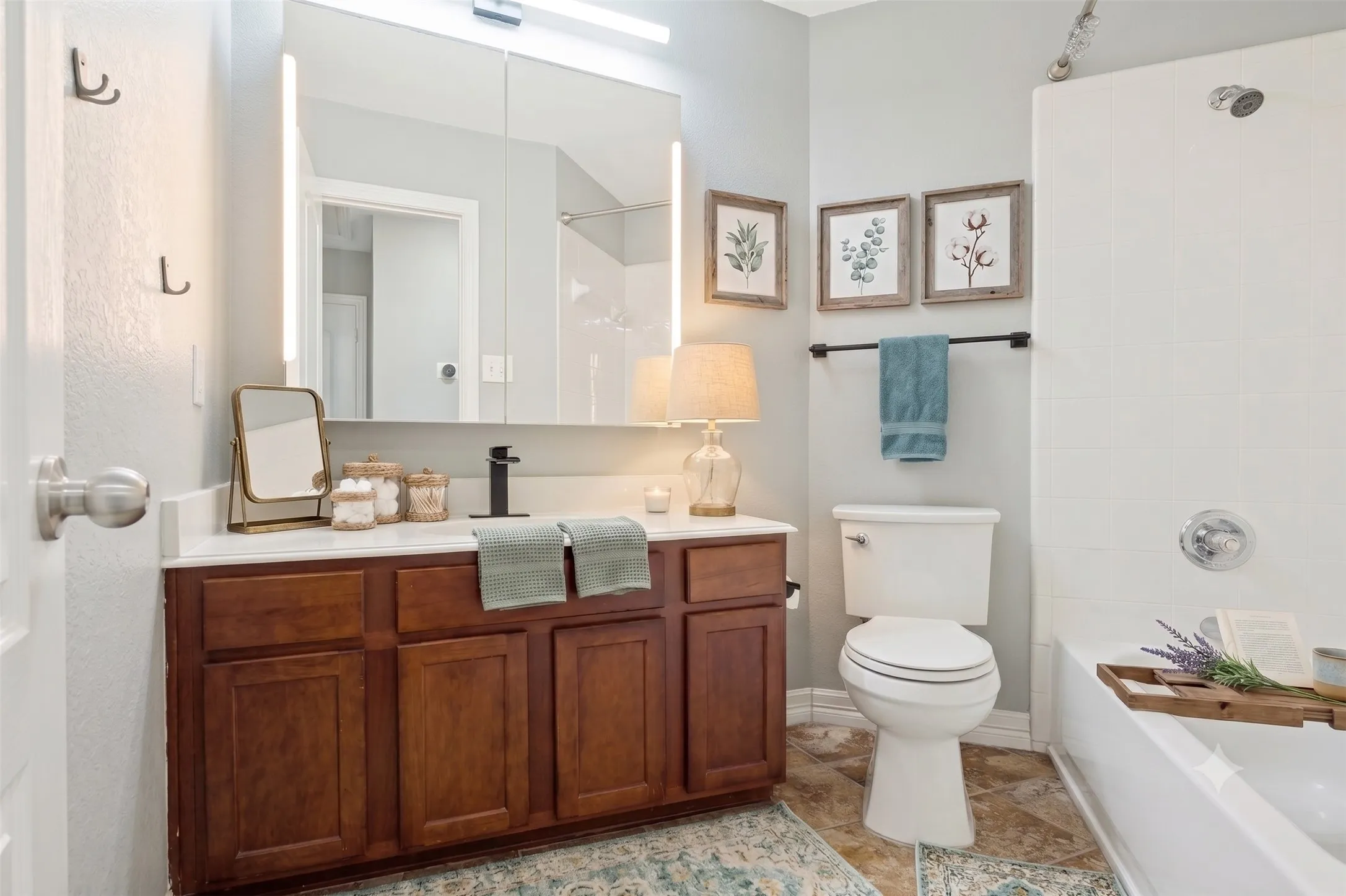 Guest Bathroom - Virtually Staged