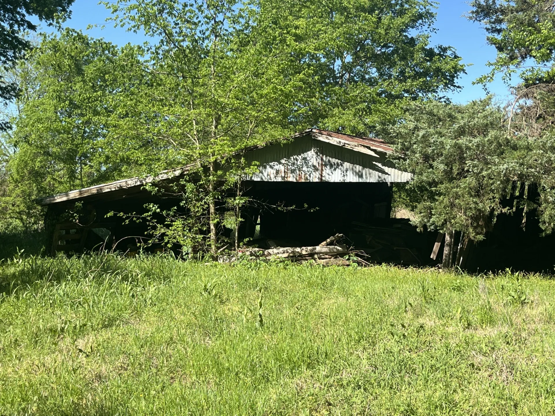 View of outdoor structure