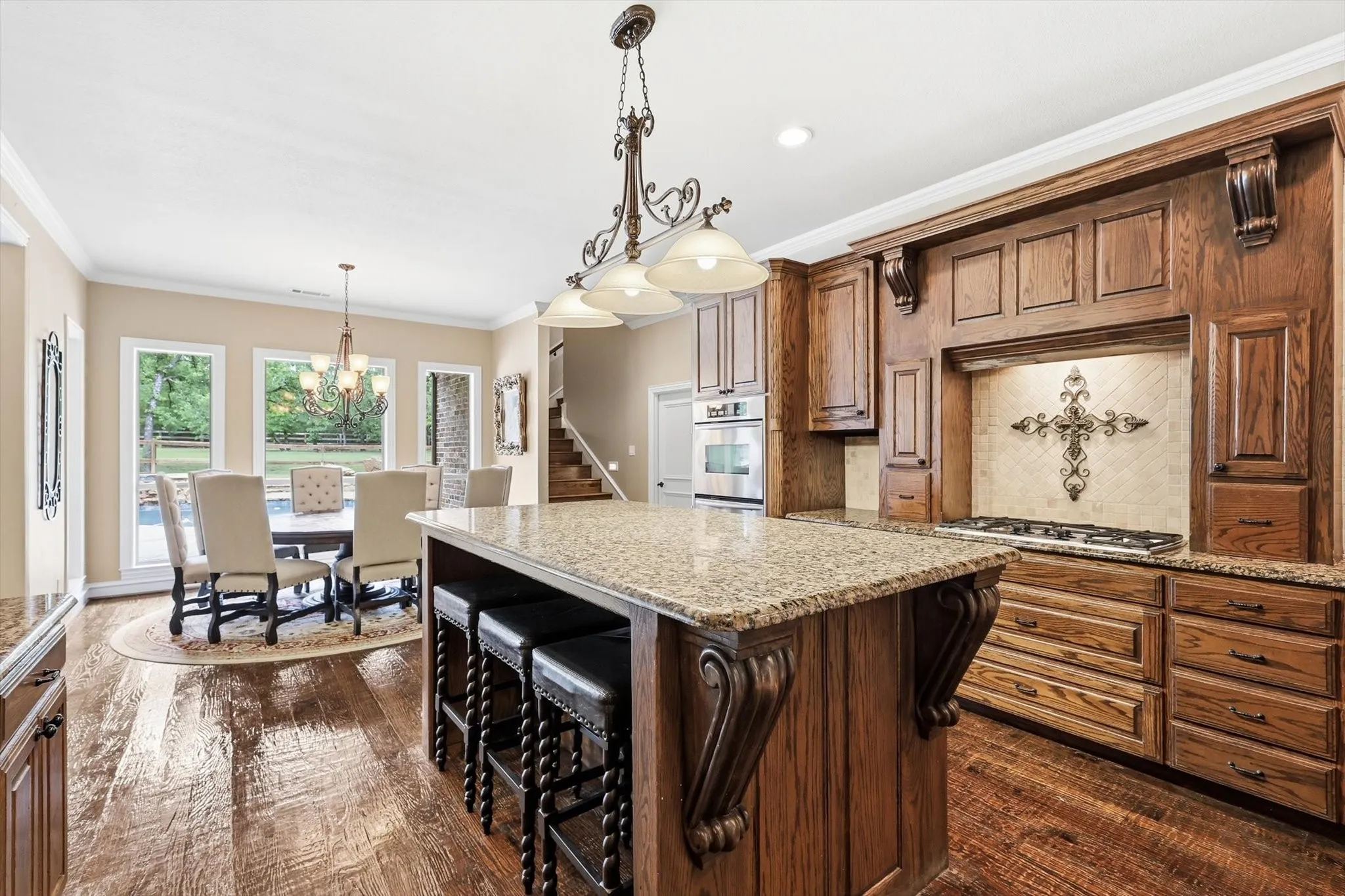 Huge island and lots of counter space