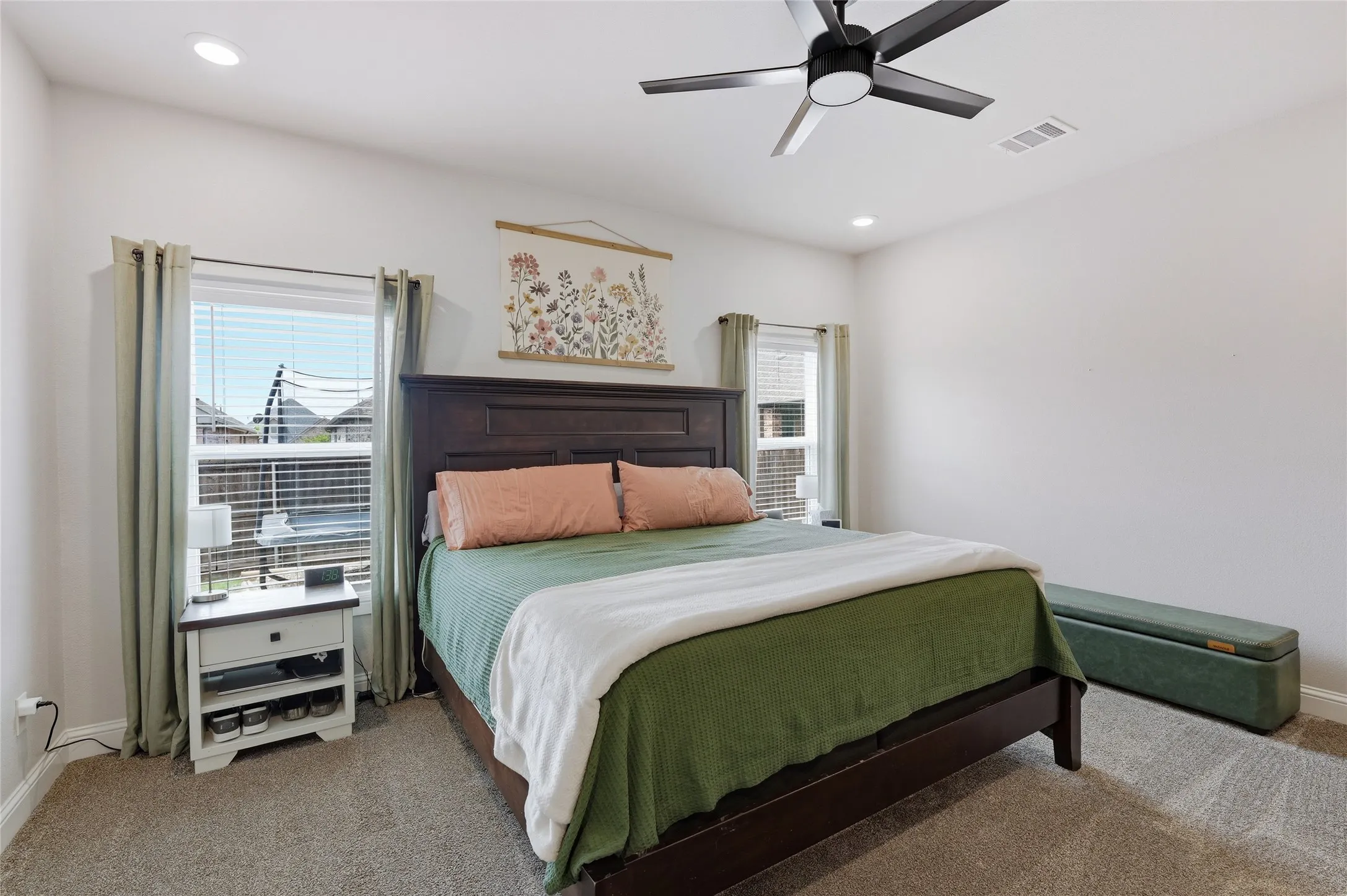 Primary Suite, the bed is King Size for reference