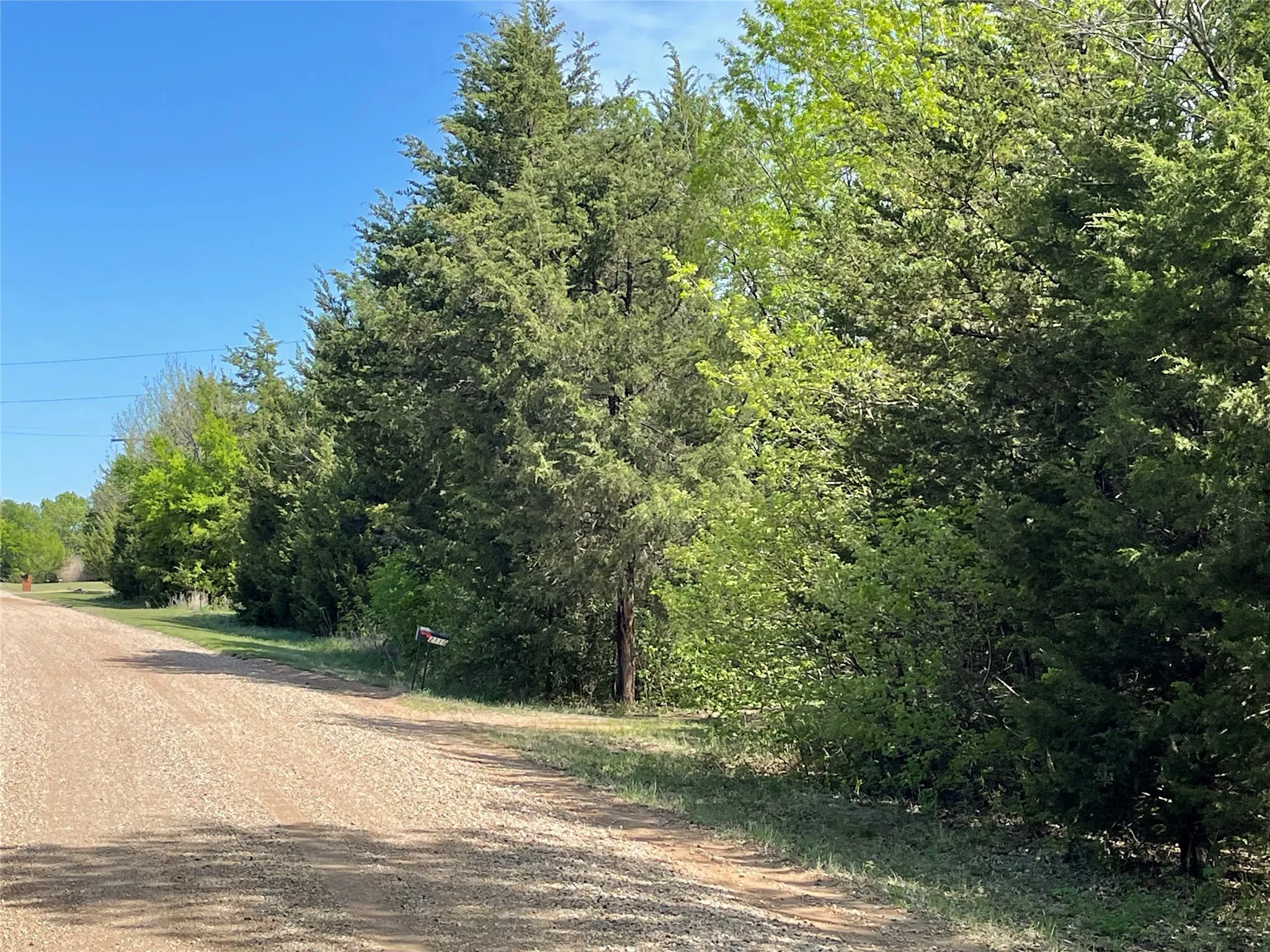 Driveway entrance from road