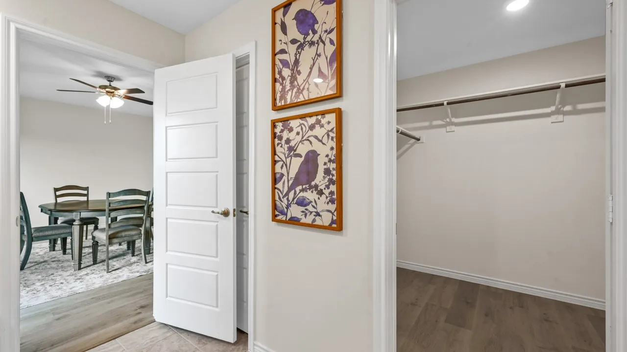 View of closet