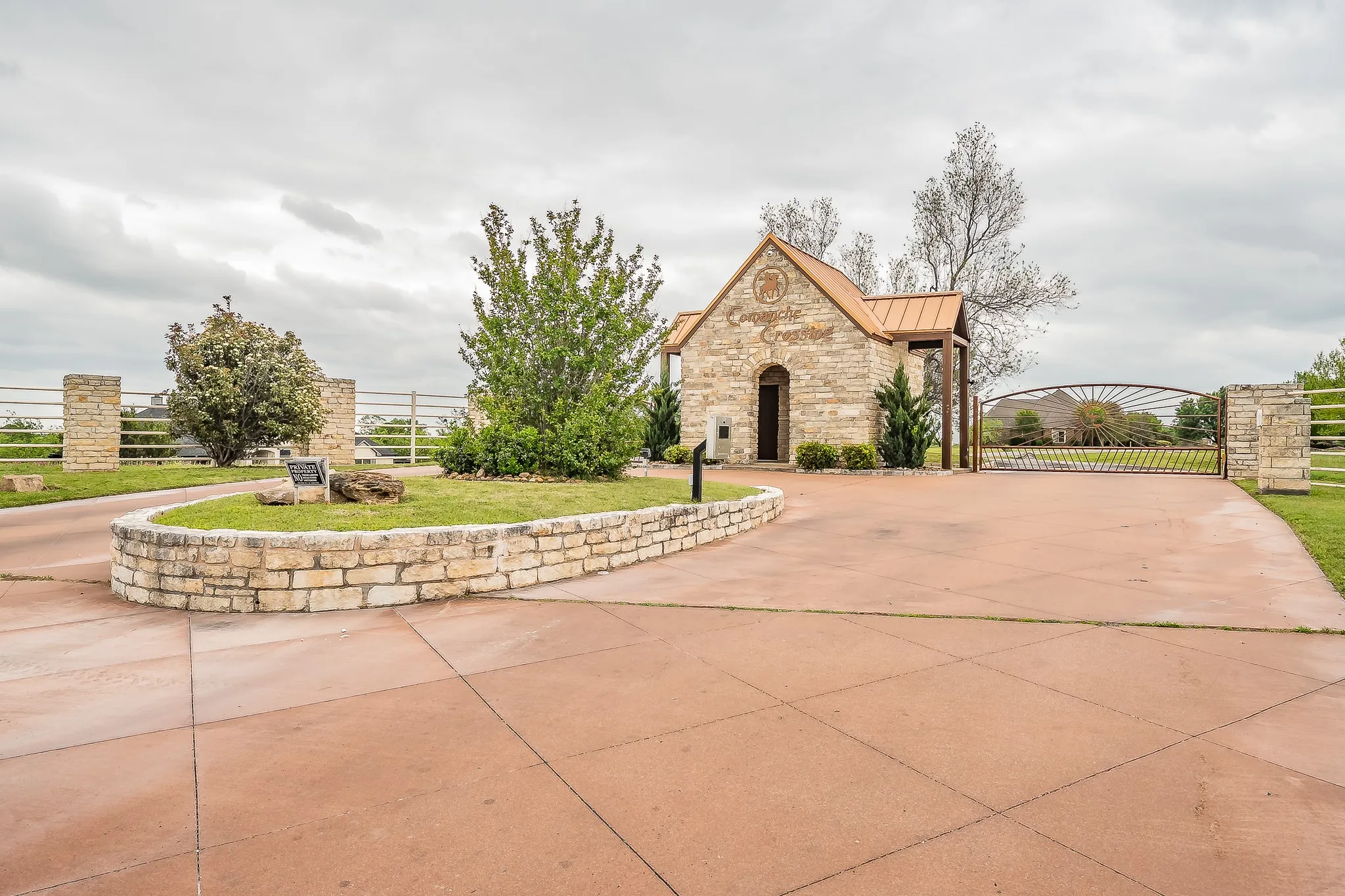 Gated community of Comanche Crossing