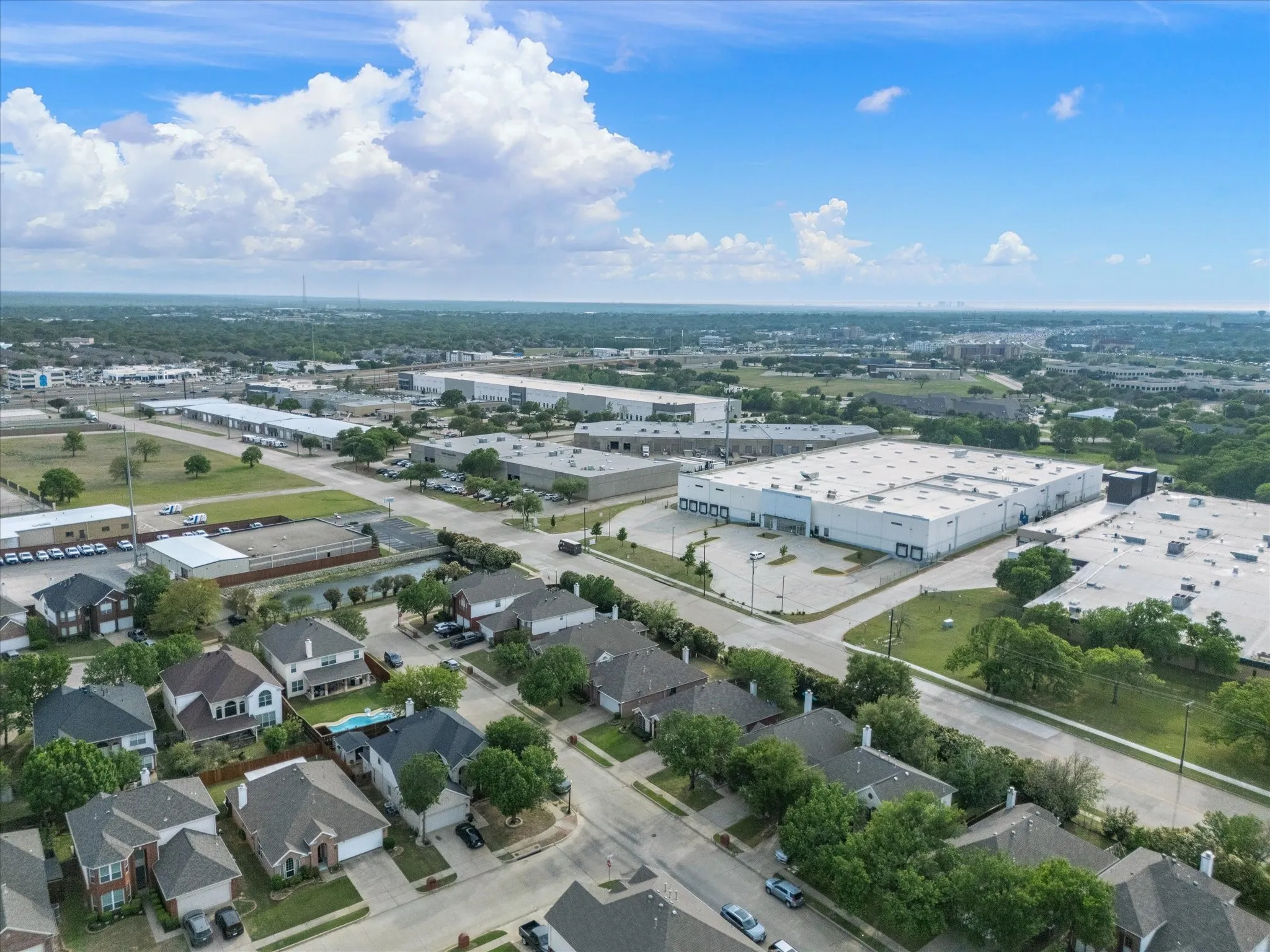 Drone / aerial view