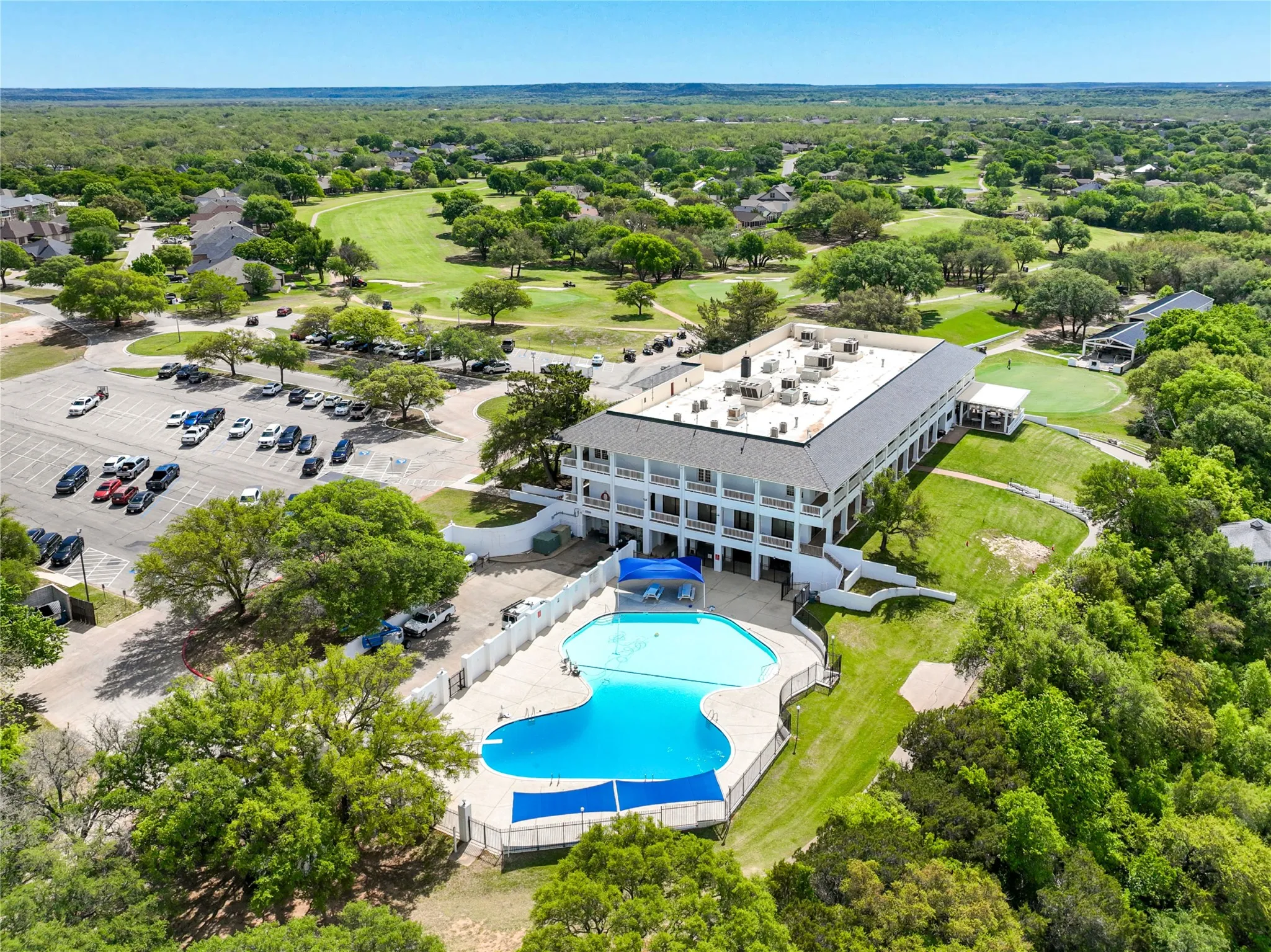 Club House and Pool