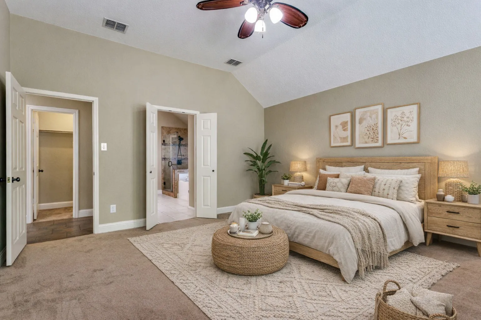 Virtually Staged - Primary Bedroom