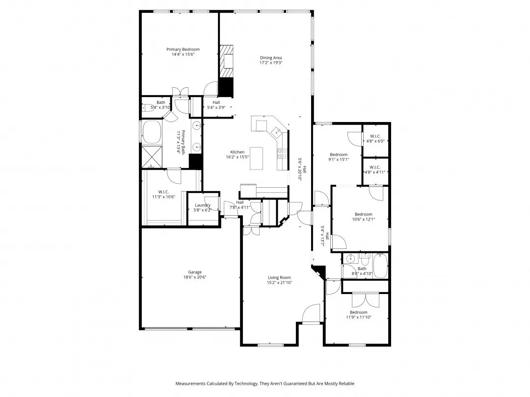 View of room layout