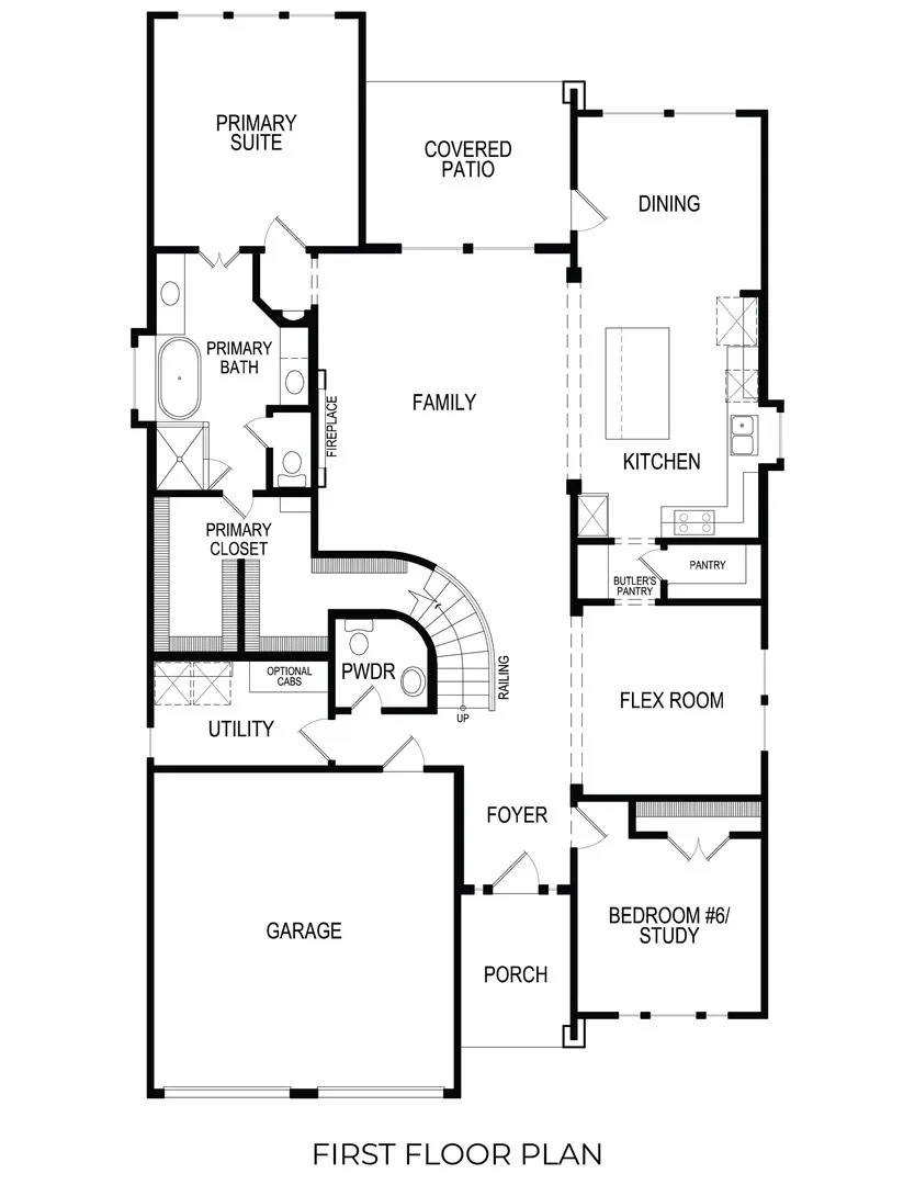 Cooper F First Floor Plan