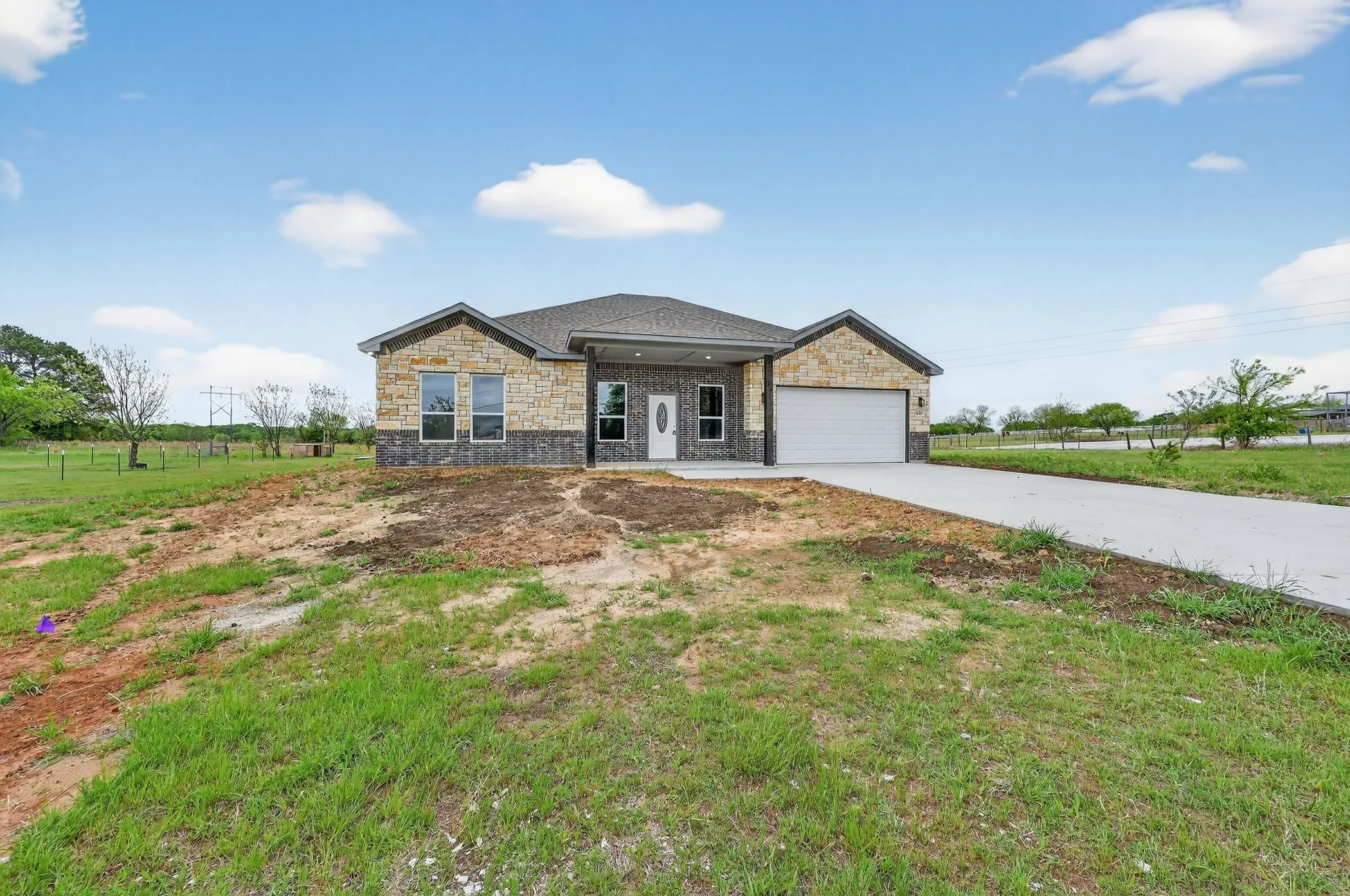 Single Family Residence For Sale in Johnson County , 4510 County Road 307, Grandview, Texas 76050, 4 Bedroom, 3 Bathroom, 2 Garage spaces, 2,220 Sqft, built in 2026, New Construction - Complete, mls#21232105, Real Estate Agent in Grandview, Homes For Sale in Johnson county, Homes For Sale in Grandview, Realtor in Grandview Texas, Real Estate Brokerage Independent Realty Texas, Luminita Cordes Realtor