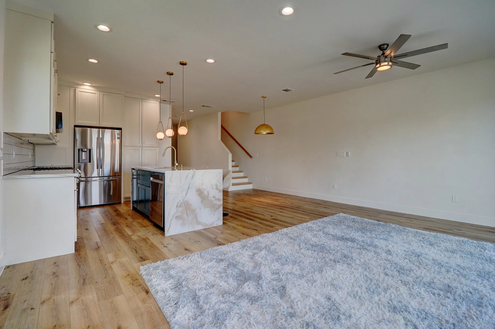 Kitchen/Dining/Living