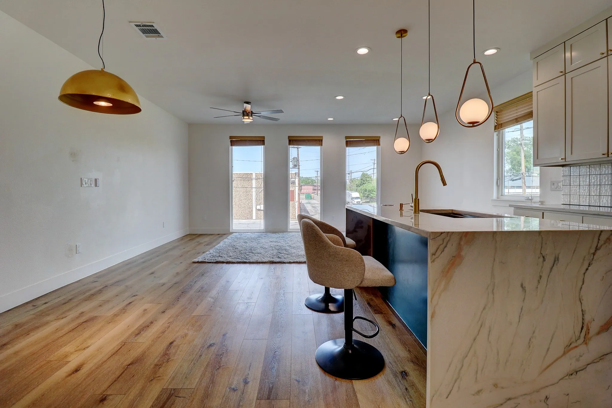 Kitchen/Dining/Living