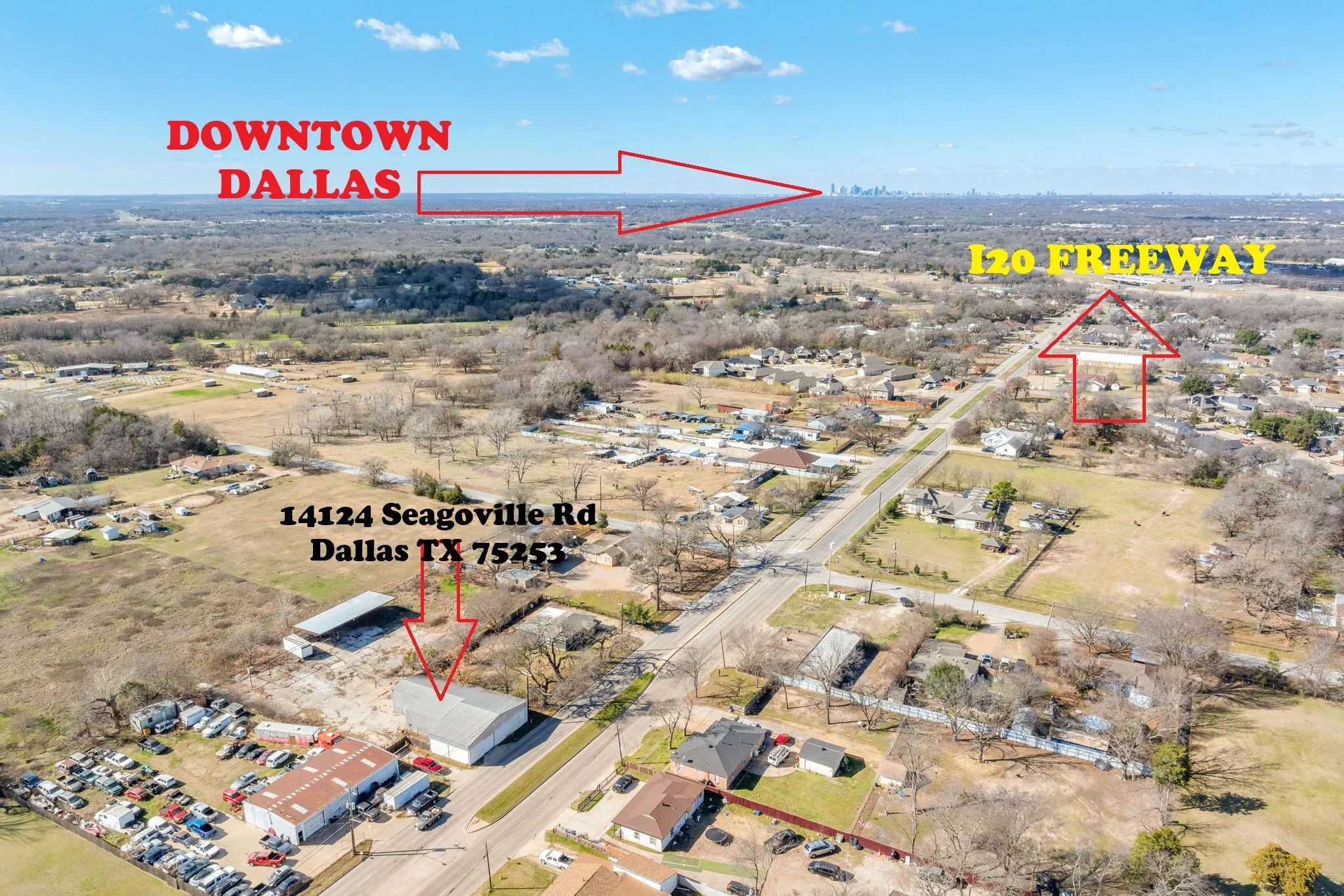 Warehouse For Sale in Dallas County , 14124 Seagoville Road, Dallas, Texas 75253, 0, 0, Garage spaces, 0 Sqft, built in 1970, Preowned, mls#21233548, Real Estate Agent in Dallas, Homes For Sale in Dallas county, Homes For Sale in Dallas, Realtor in Dallas Texas, Real Estate Brokerage Independent Realty Texas, Luminita Cordes Realtor