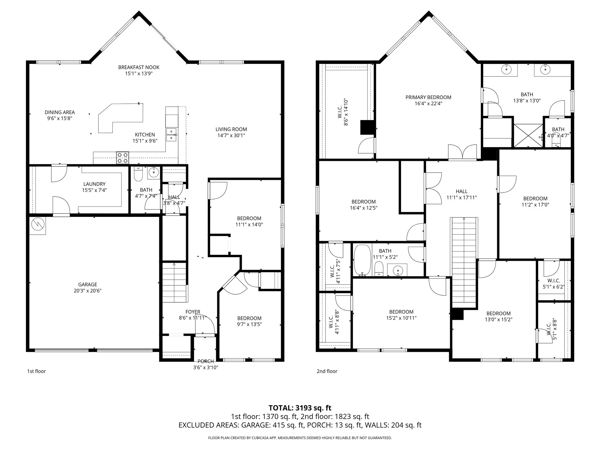 View of home floor plan