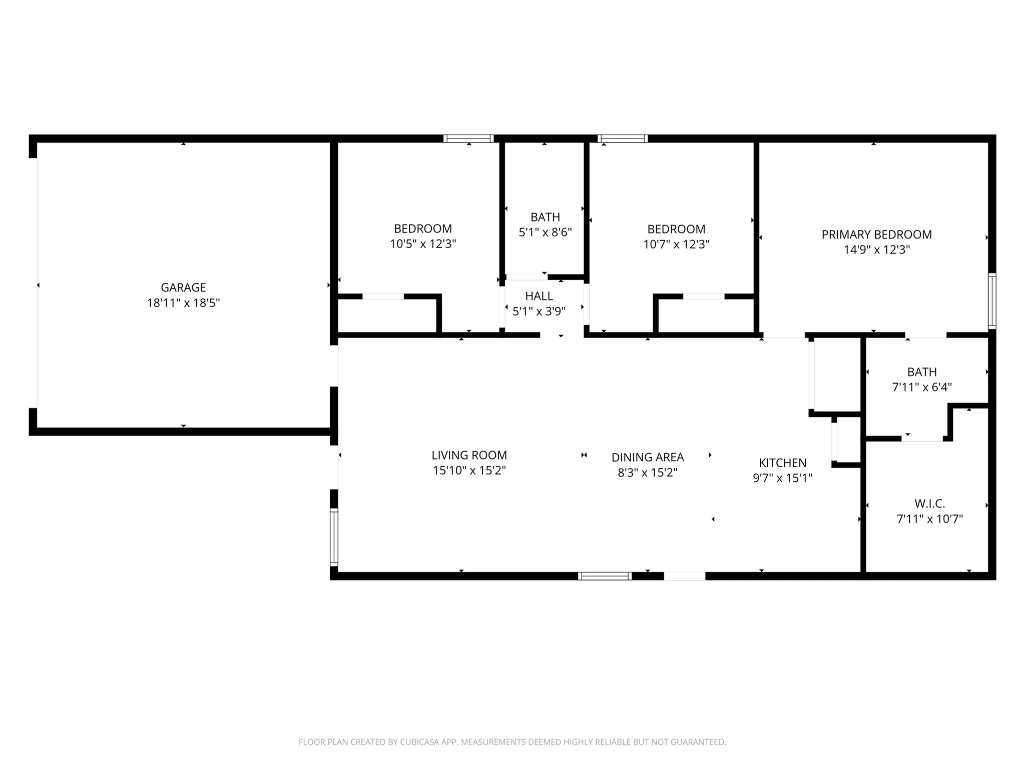 View of room layout