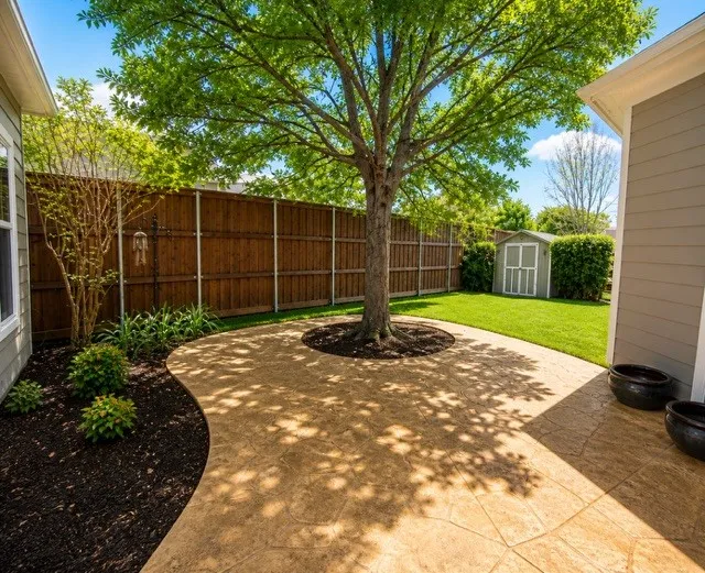 It's like having your own personal backyard park! So peaceful!