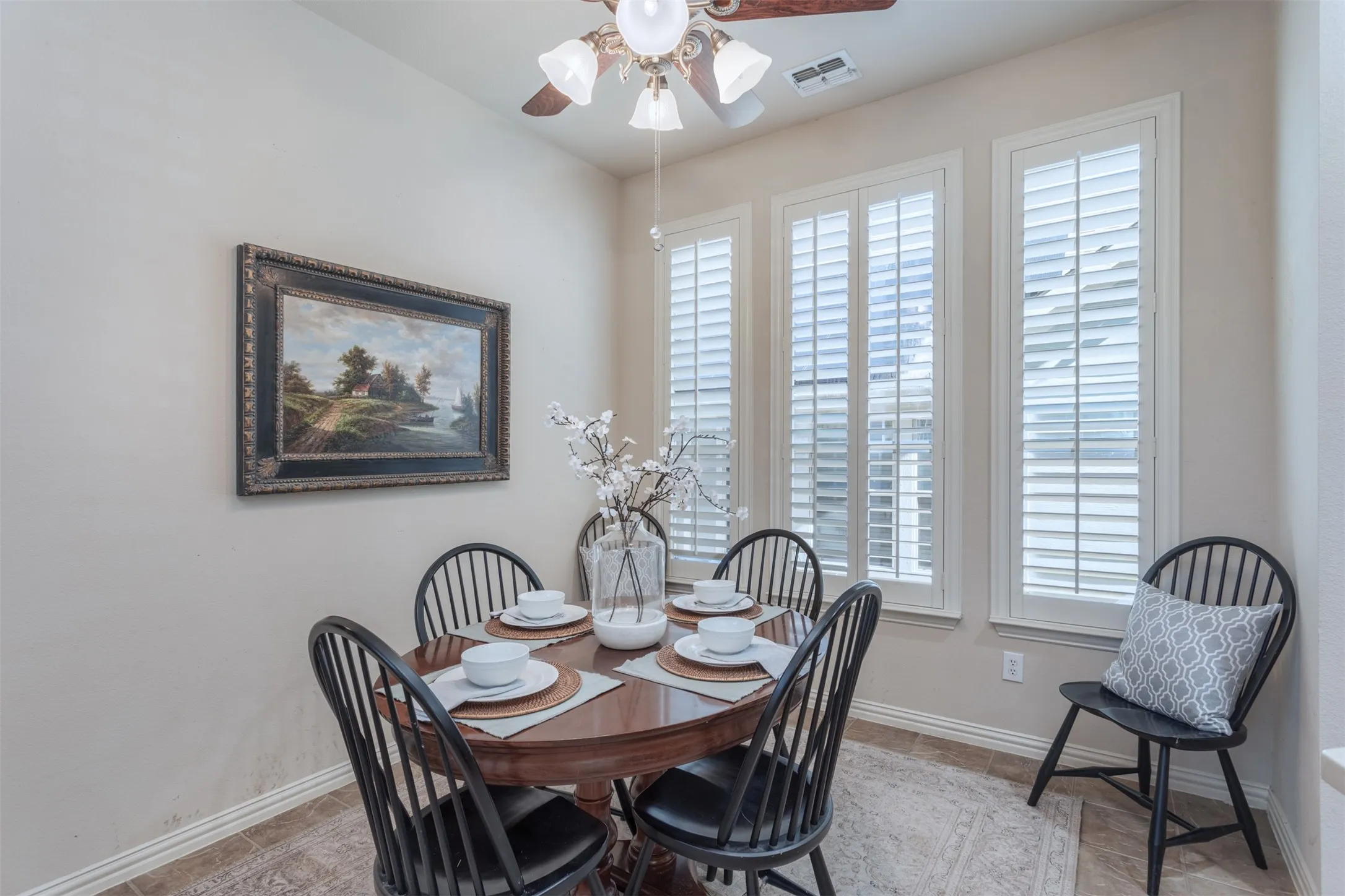 Gather in this breakfast space where meals and laughter are shared!
