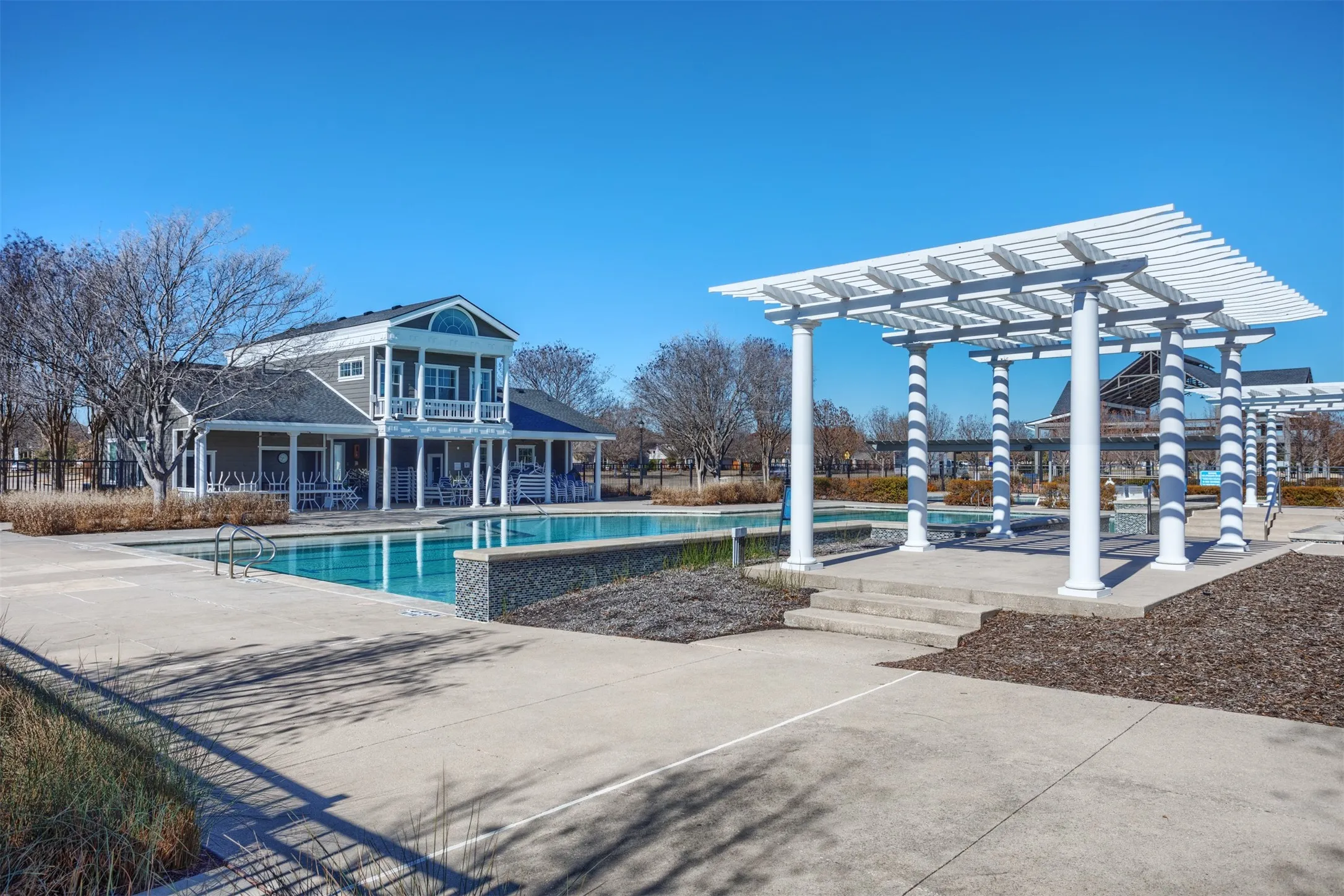 Beat the Texas heat and take a dip in the beautiful community pool. Walking distance from this incredible home!
