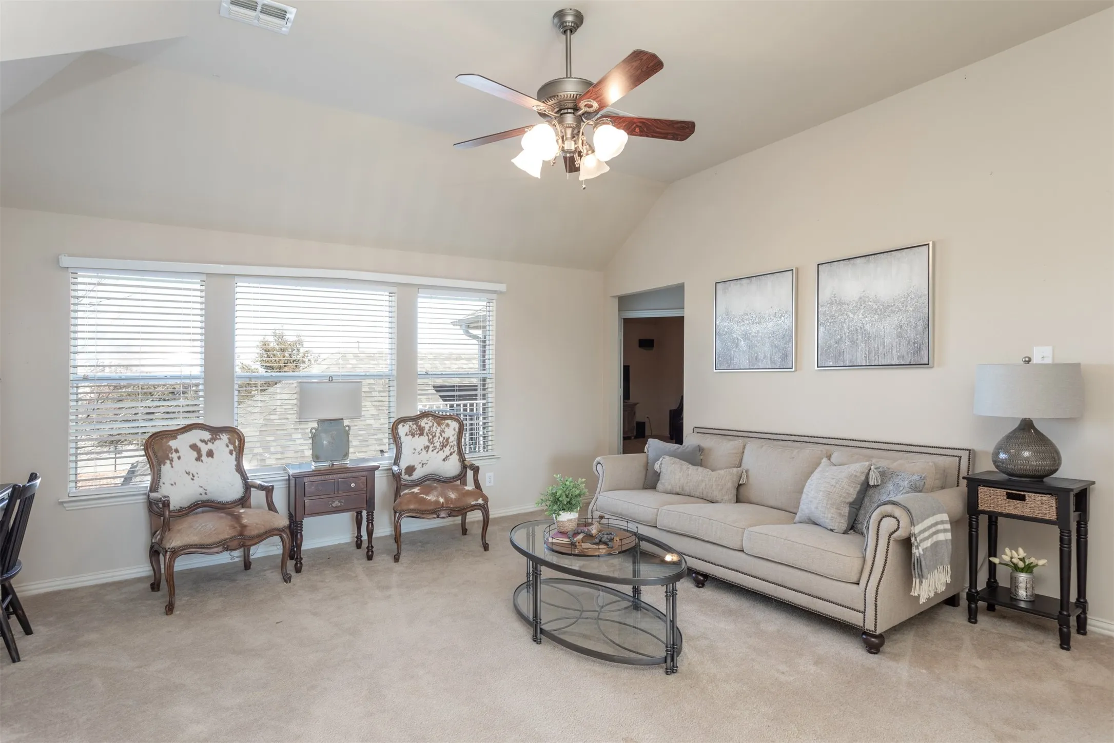 This great space can be used as a den, a game room or whatever fits your needs!