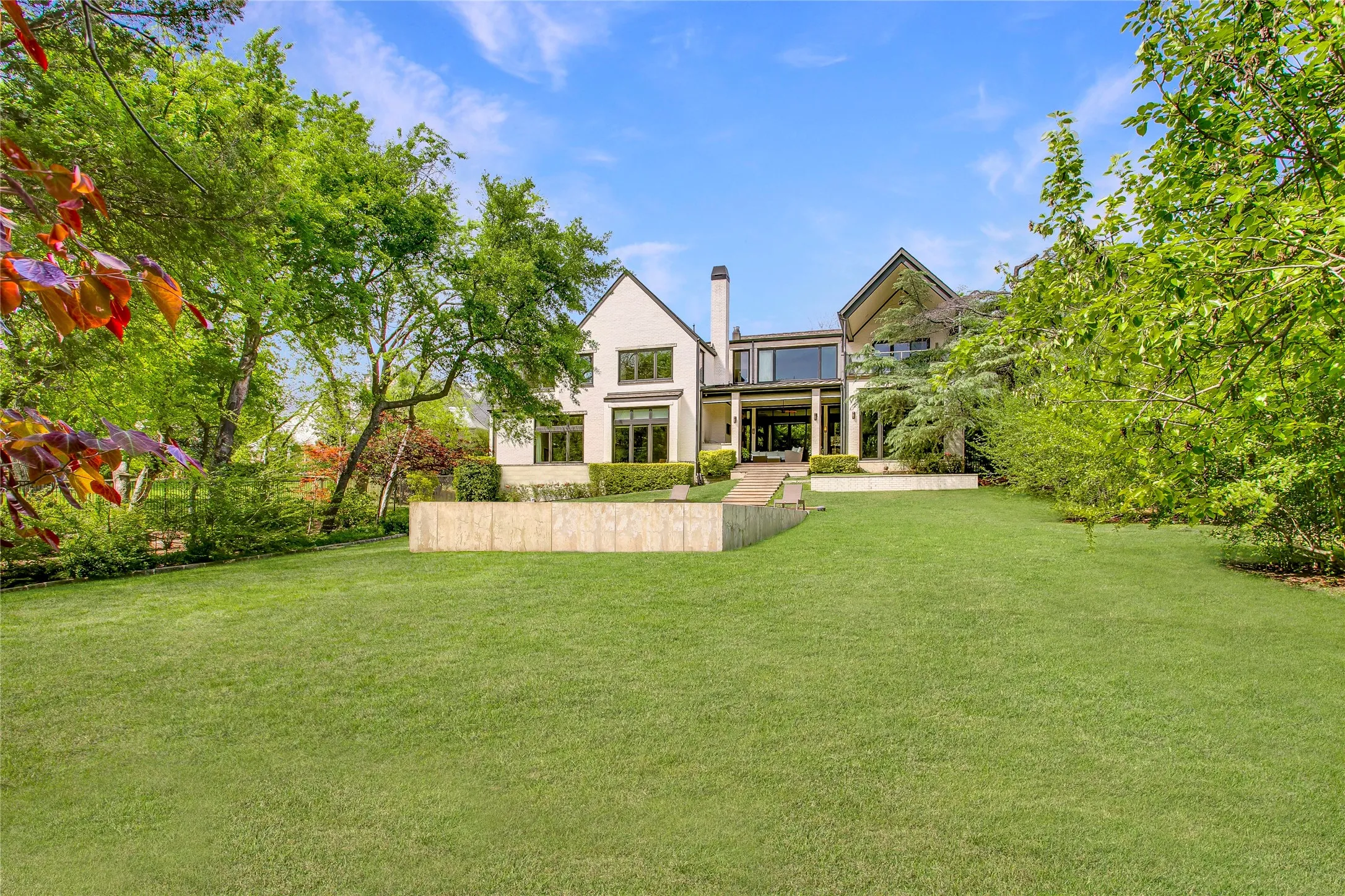 Ample green space to enjoy along with all the other backyard amenities.