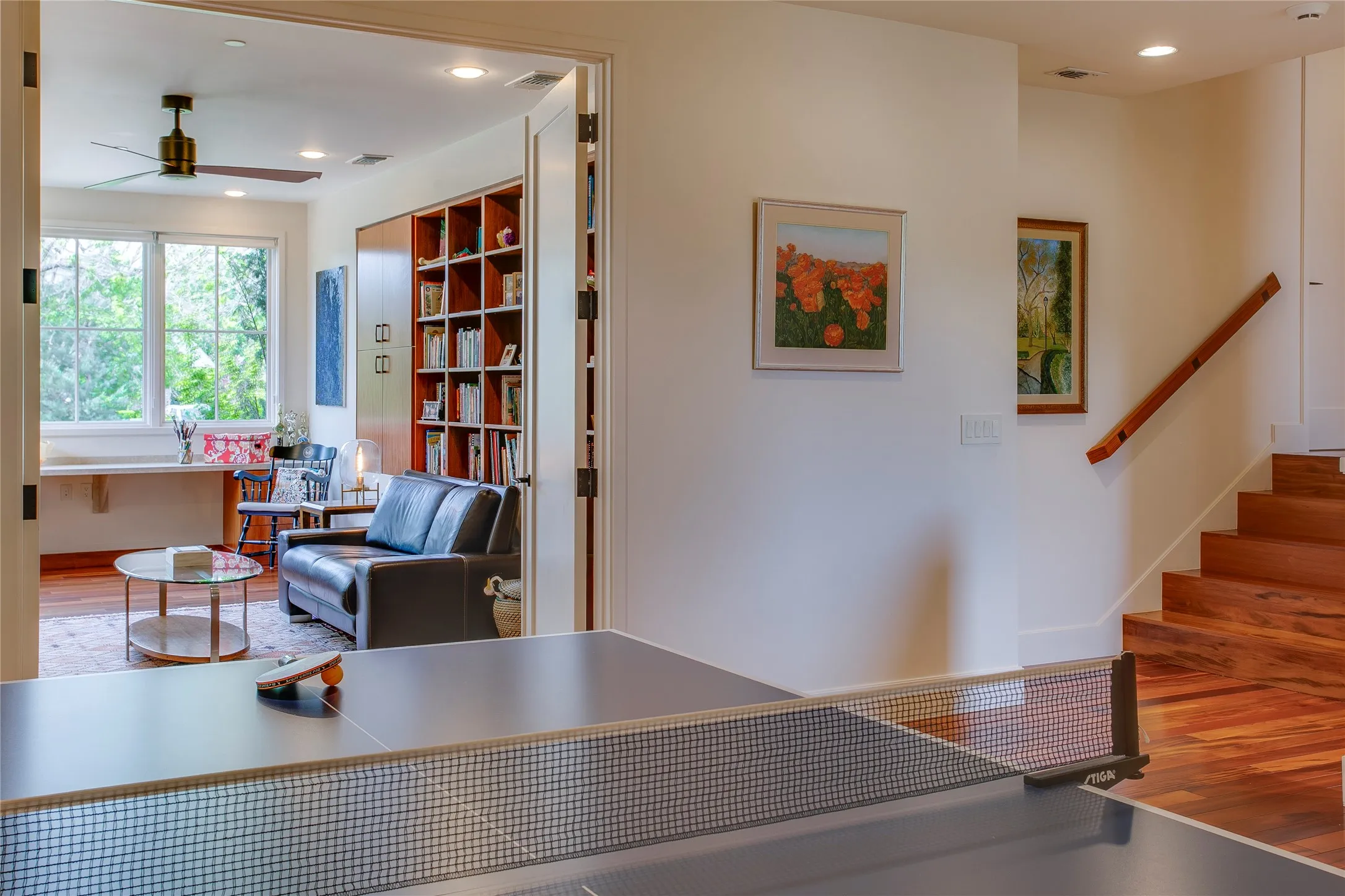 Second office space off the game room.
