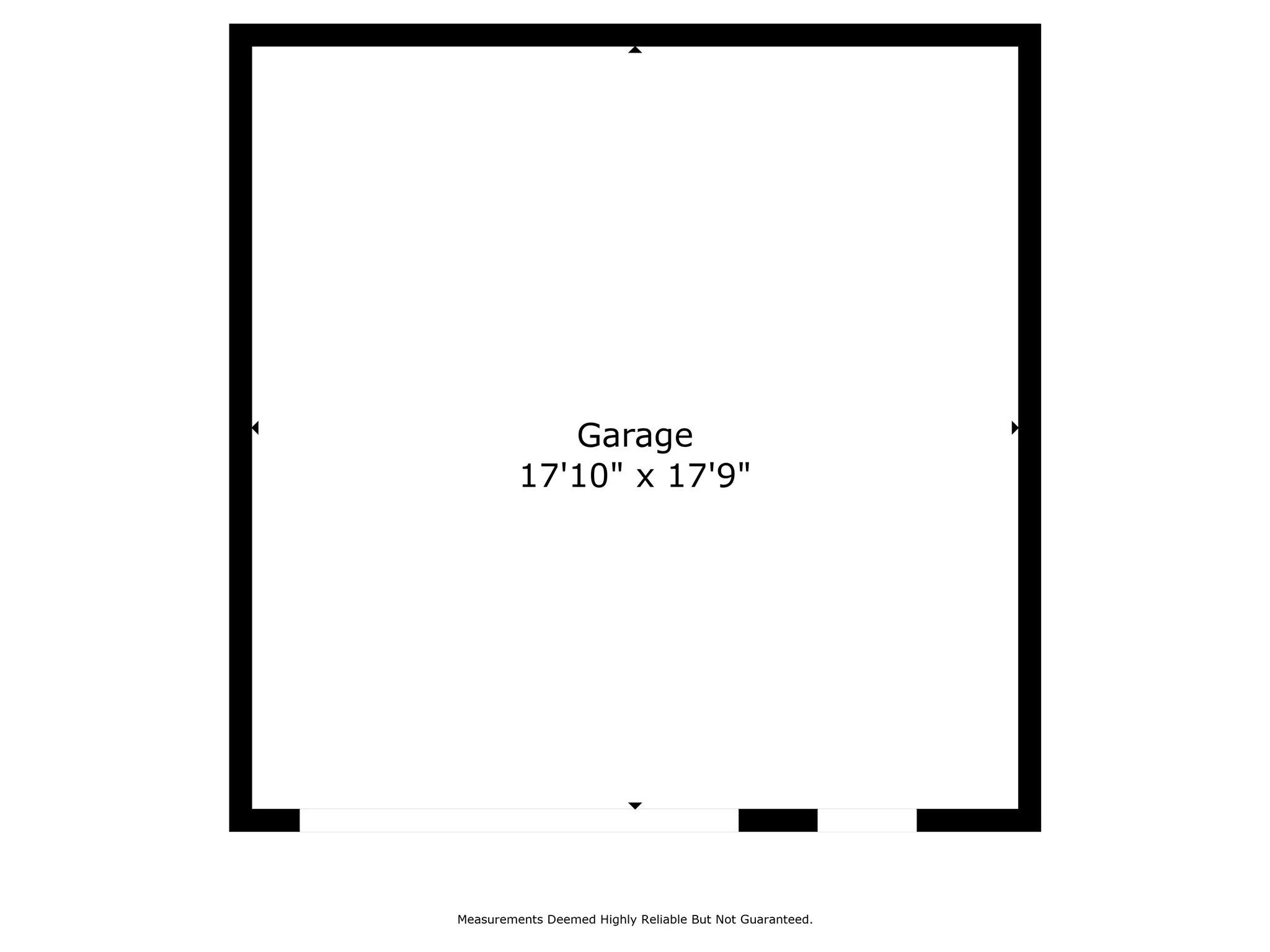 View of room layout