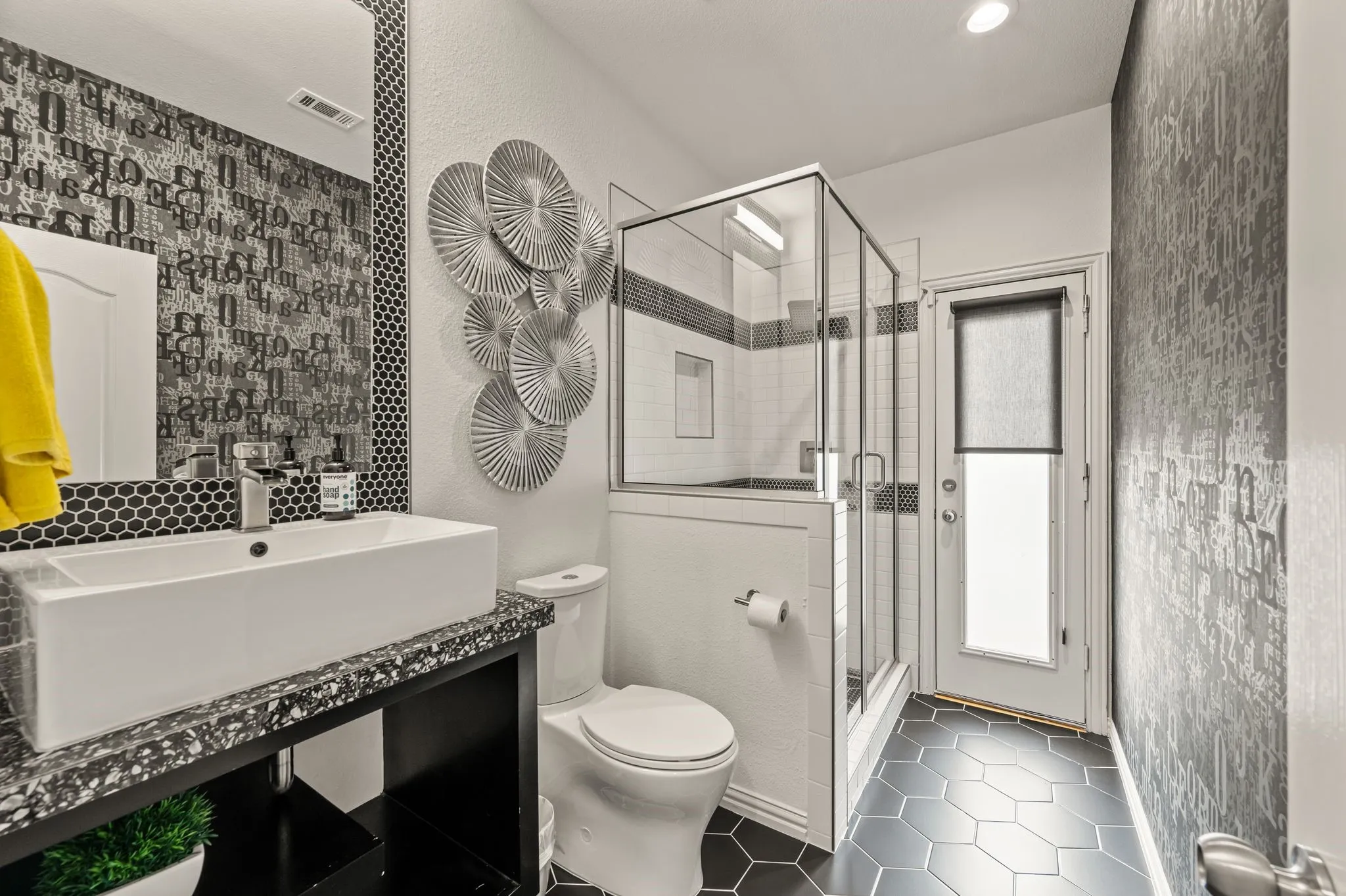 Downstairs Bathroom w/ backyard access