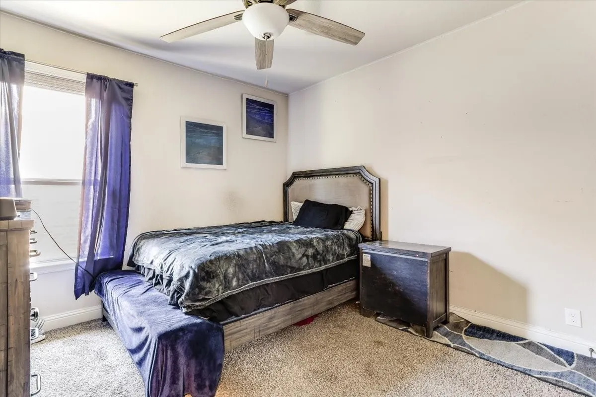 Ceiling fan with light fixture