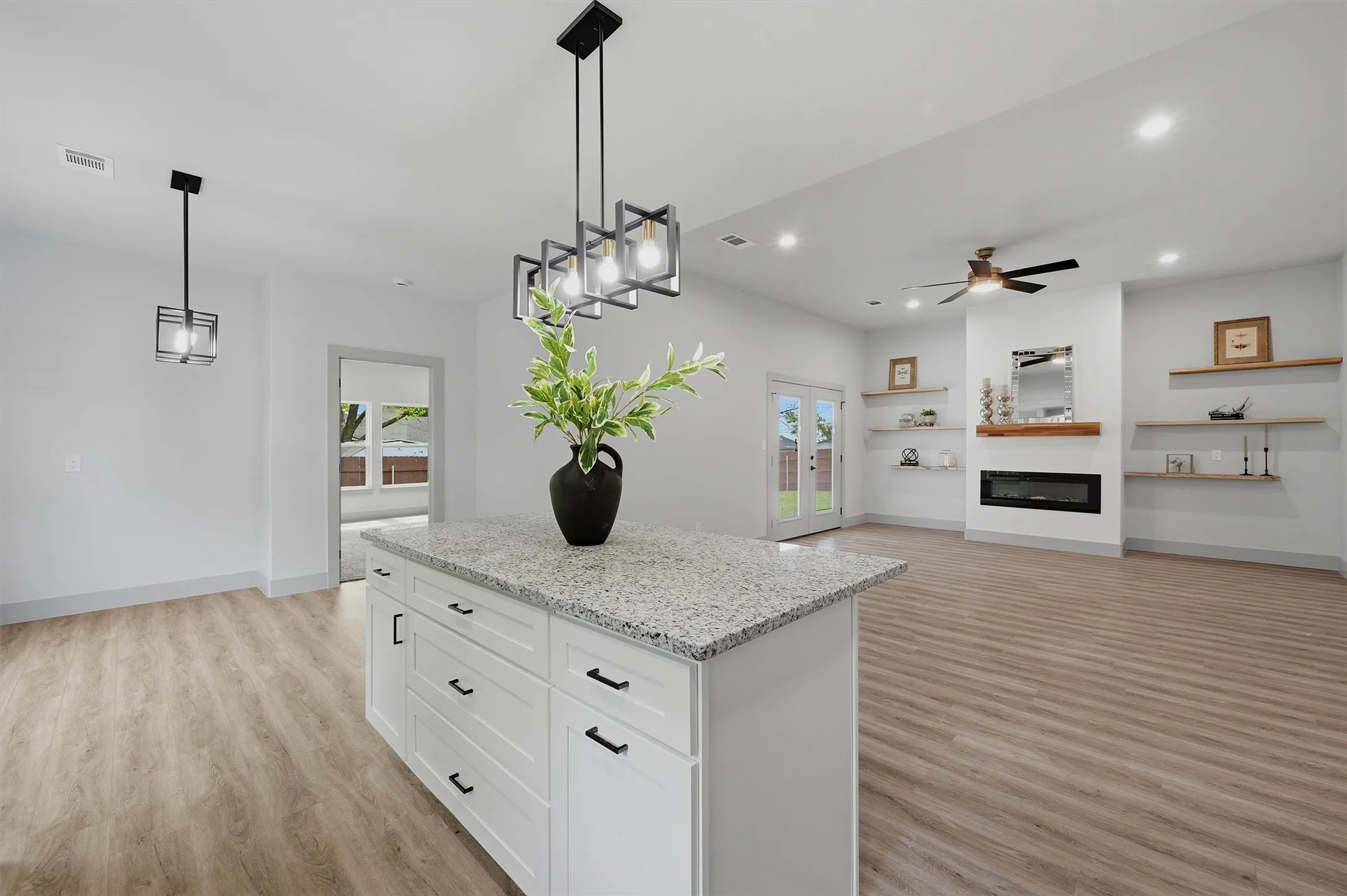 Large Open Kitchen with Island