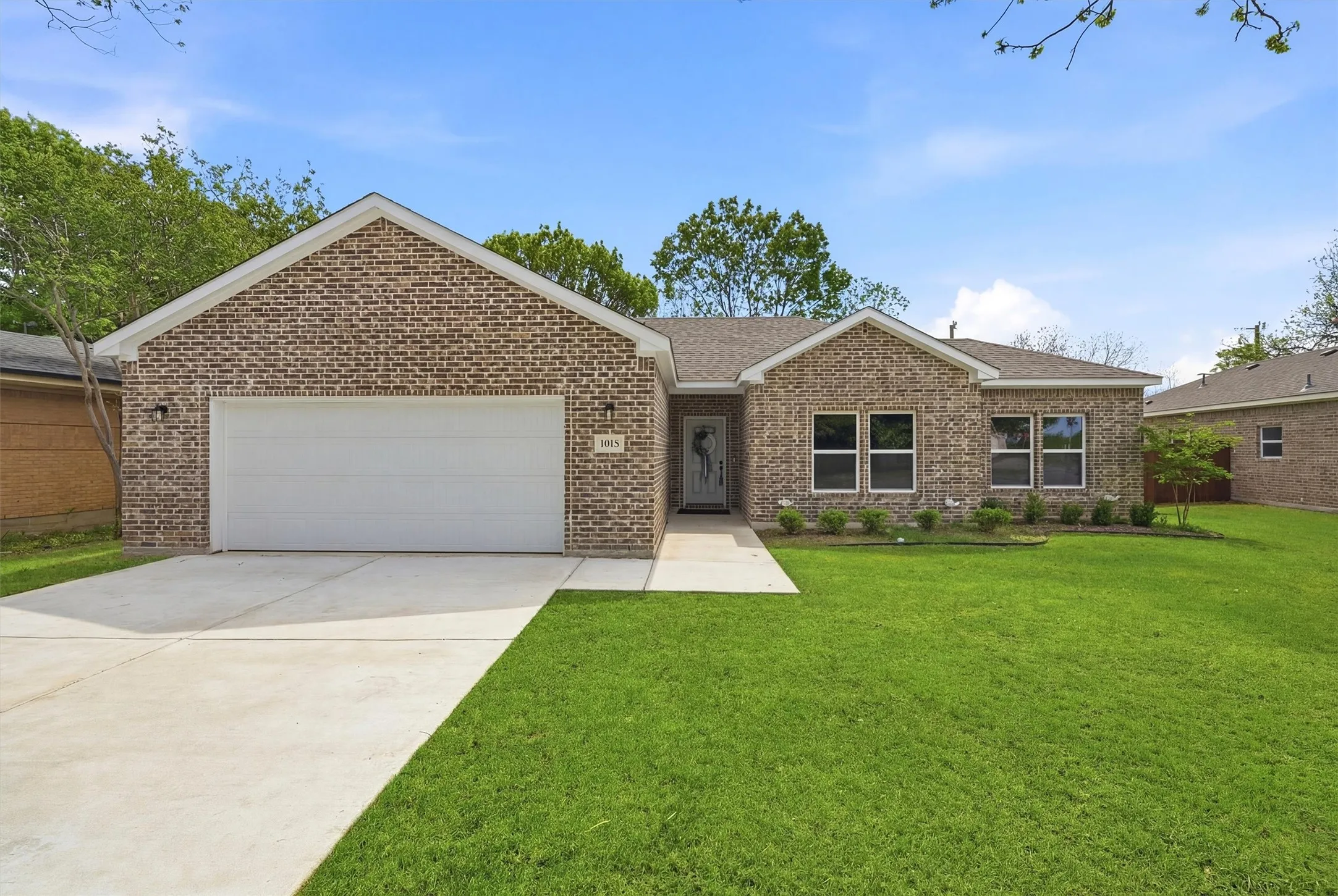 New Construction Ready for your Family