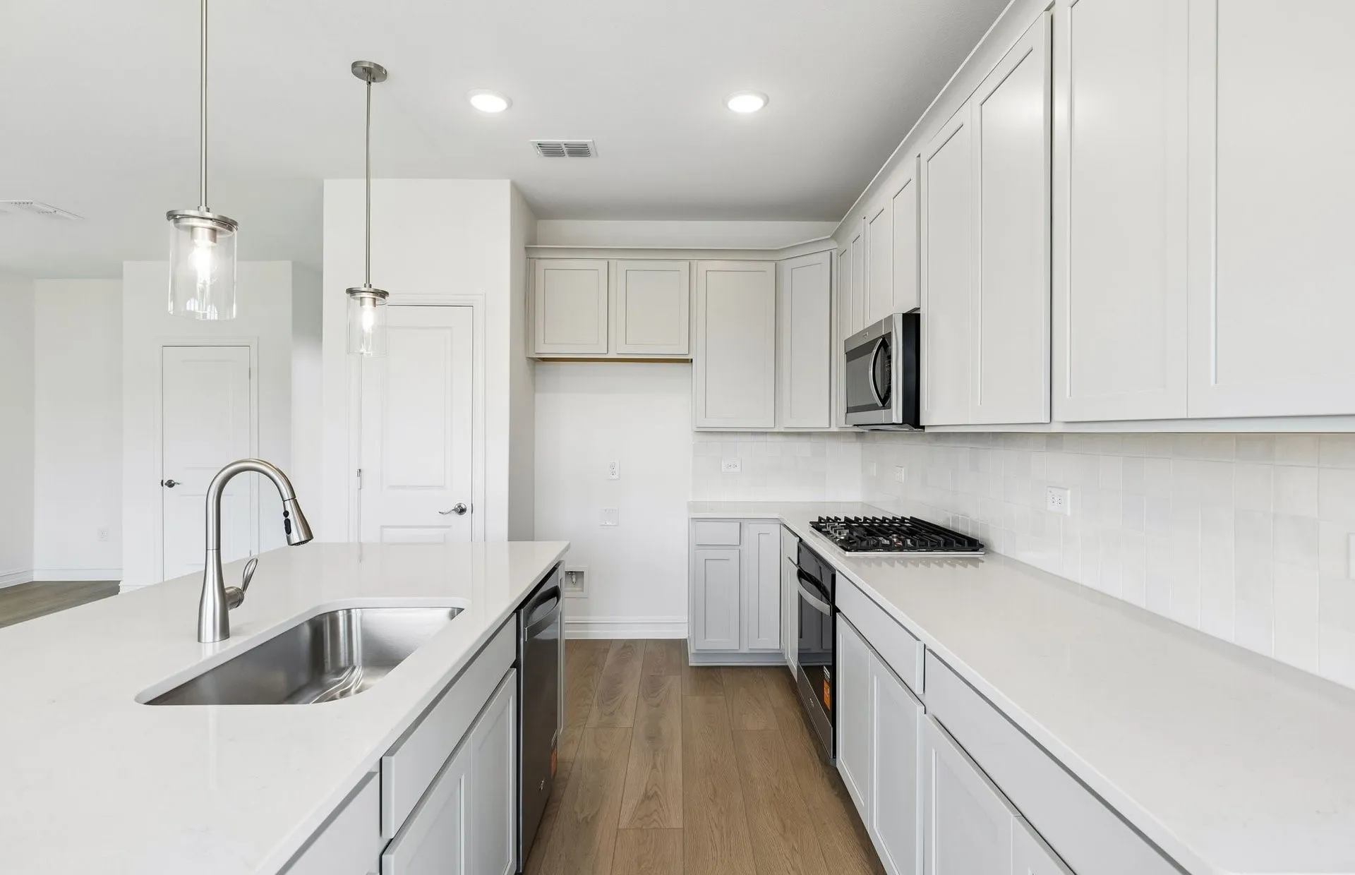 Kitchen with abundant space