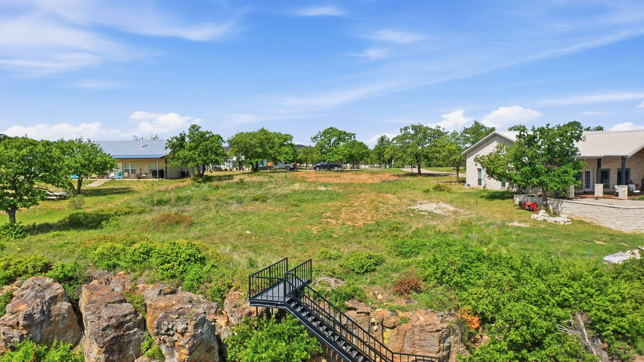 View of the lot