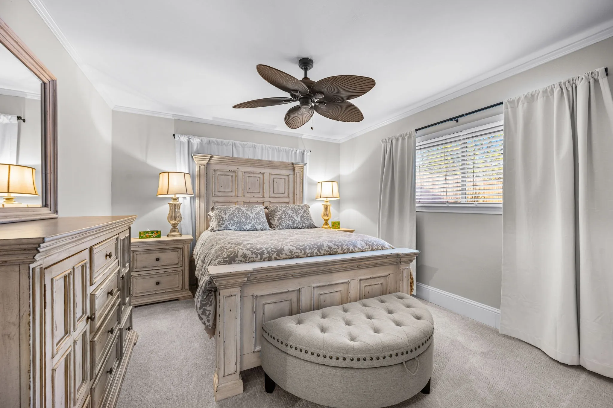 Another view of the primary bedroom.