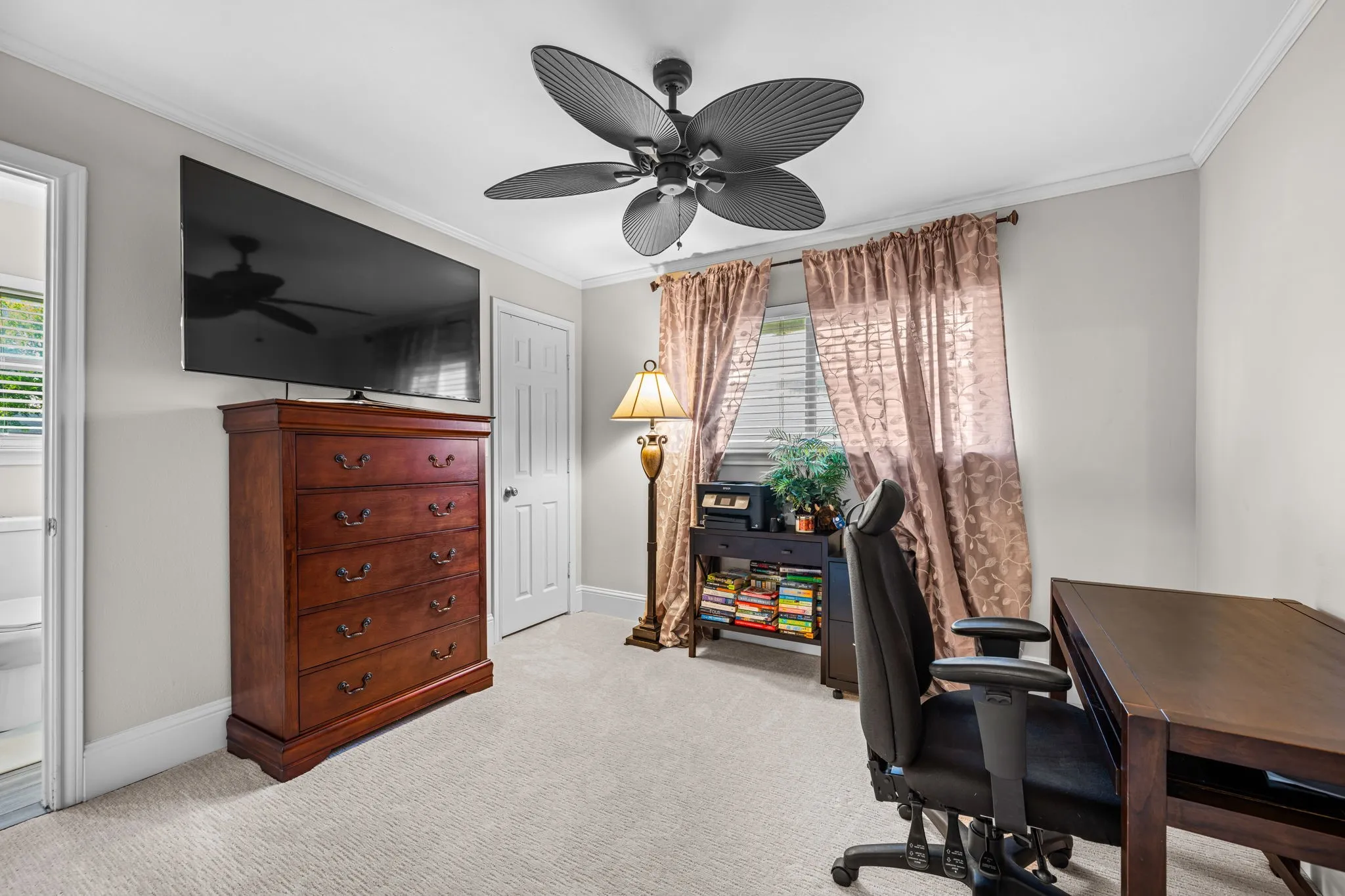 Bedroom #3 is currently a home office.