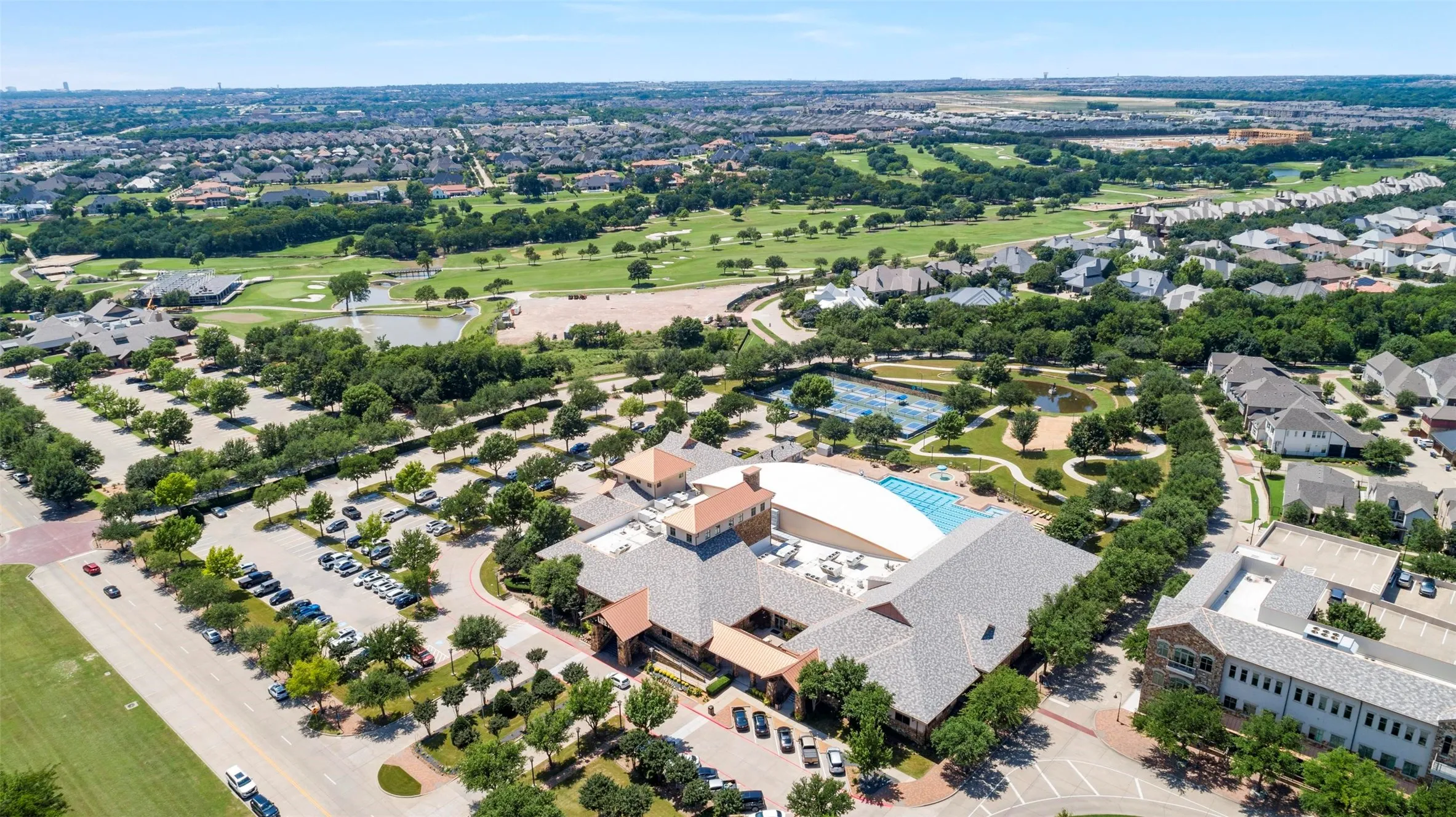 Home is on the right side. Life Time Fitness and TPC Golf Course proximity