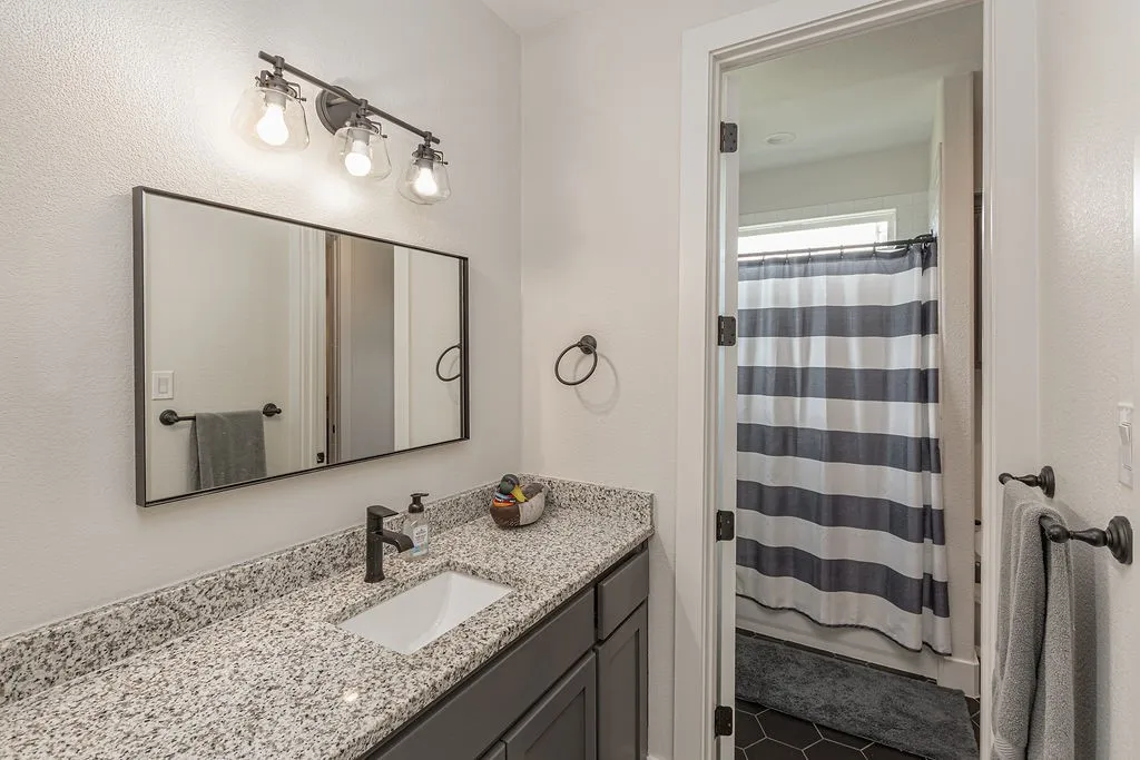 En suite Vanity Area Connected to bathroom