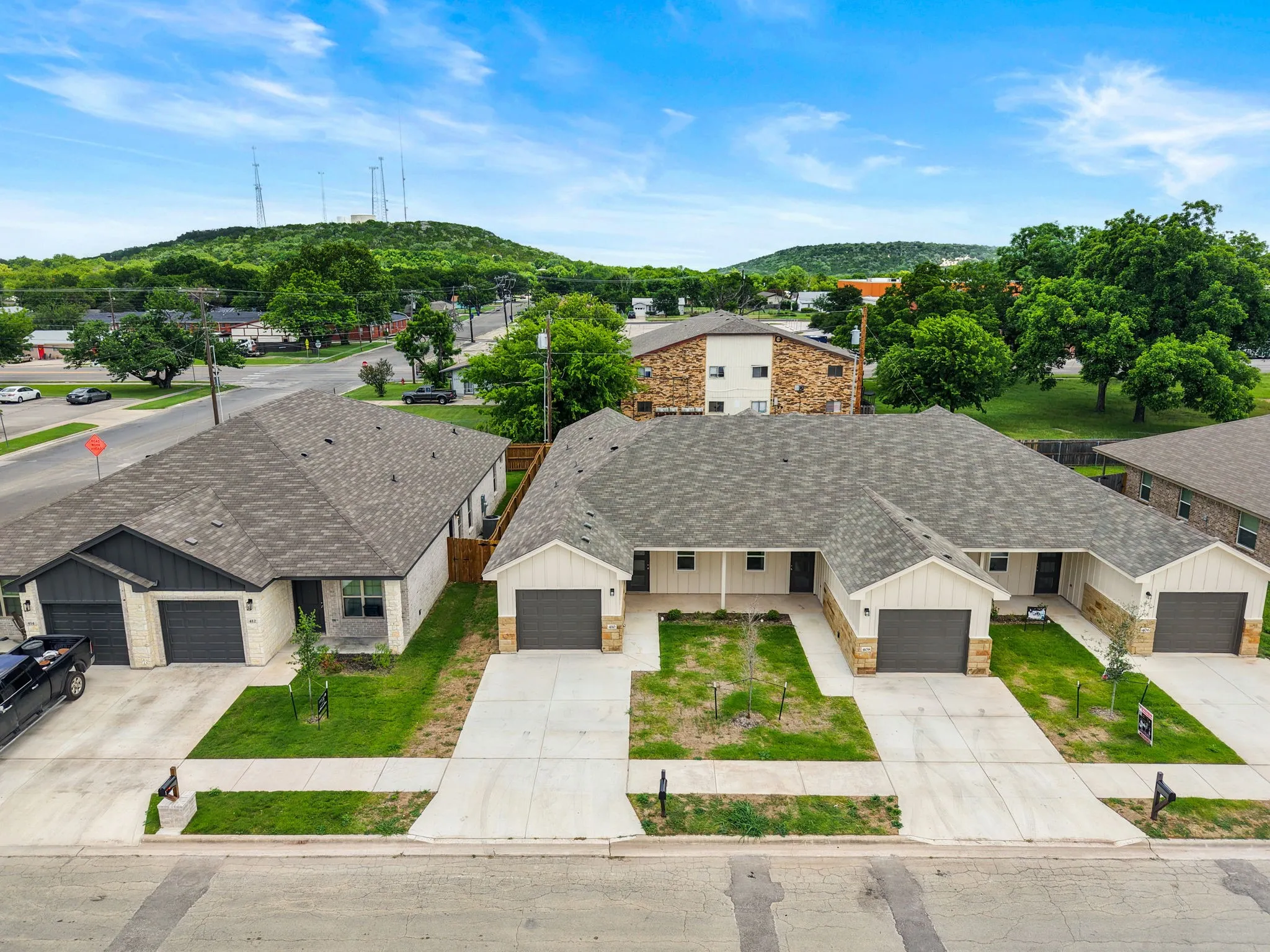 Townhouse For Sale in Coryell County , 410 W Avenue C, Copperas Cove, Texas 76522, 3 Bedroom, 2 Bathroom, 1 Garage spaces, 1,391 Sqft, built in 2025, mls#21230205, Real Estate Agent in Copperas Cove, Homes For Sale in Coryell county, Homes For Sale in Copperas Cove, Realtor in Copperas Cove Texas, Real Estate Brokerage Independent Realty Texas, Luminita Cordes Realtor