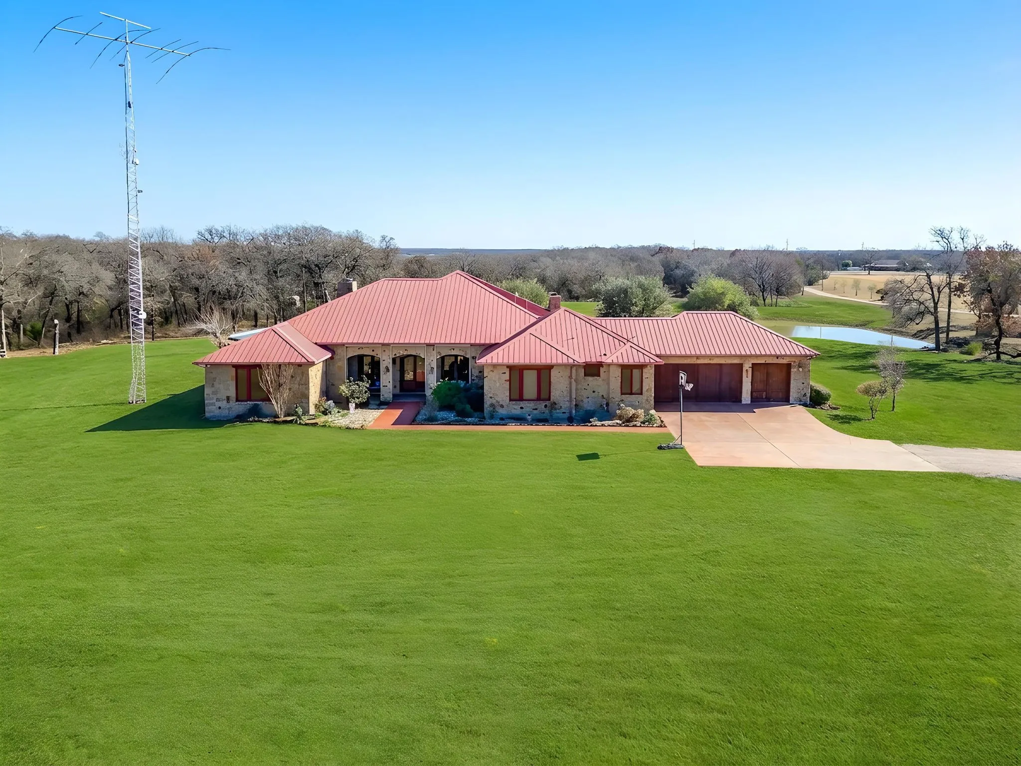 Farm For Sale in Hill County , 1561 FM 934, Blum, Texas 76627, 3 Bedroom, 4 Bathroom, 7 Garage spaces, 4,255 Sqft, built in 2010, Price $3,250,000, mls#21233833, Real Estate Agent in Blum, Homes For Sale in Hill county, Homes For Sale in Blum, Realtor in Blum Texas, Real Estate Brokerage Independent Realty Texas, Luminita Cordes Realtor