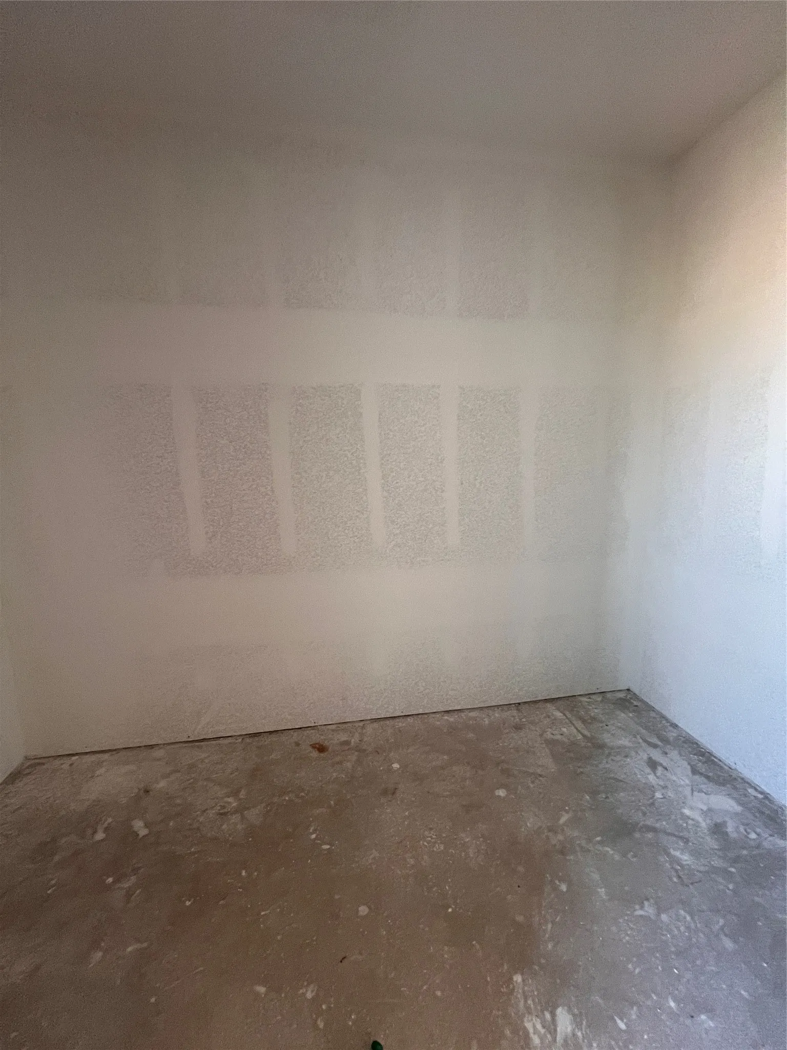 Walk in closet in primary bathroom
