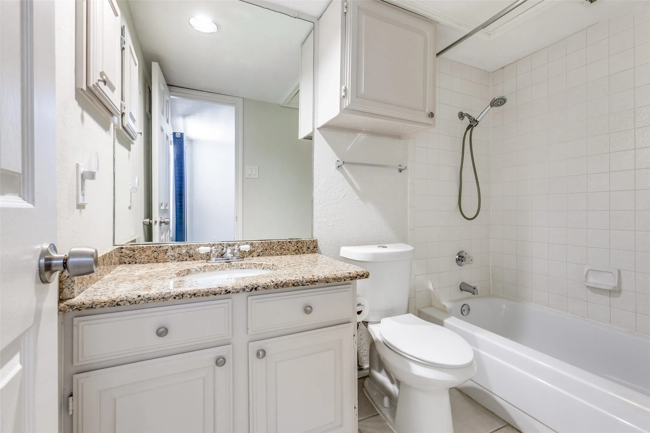 View of bath in secondary bedroom