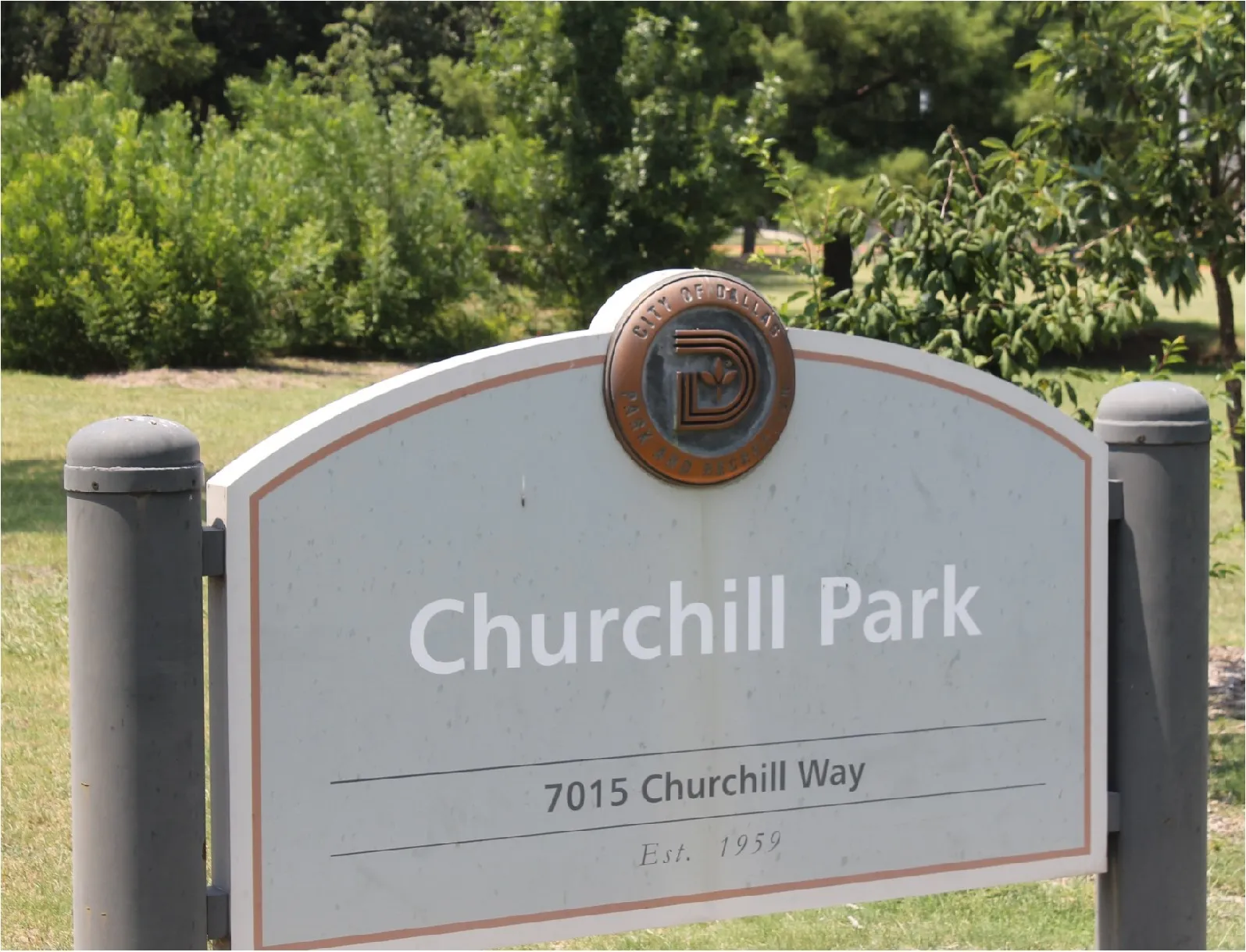 Churchill Park and Churchill Recreation Center are just two minutes away
