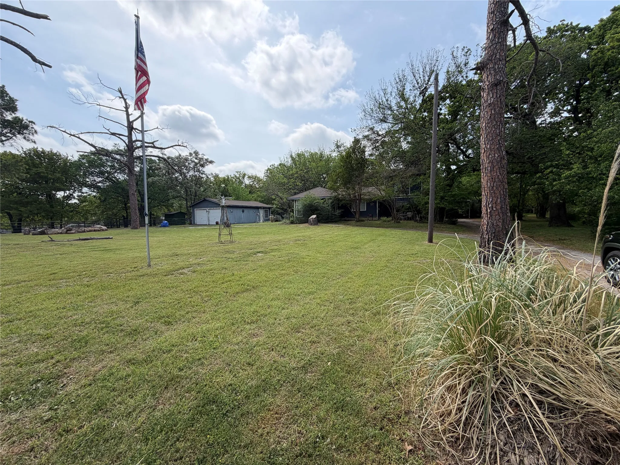 Front view of the home.