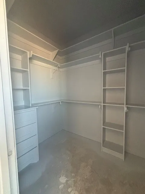 primary walk in closet
