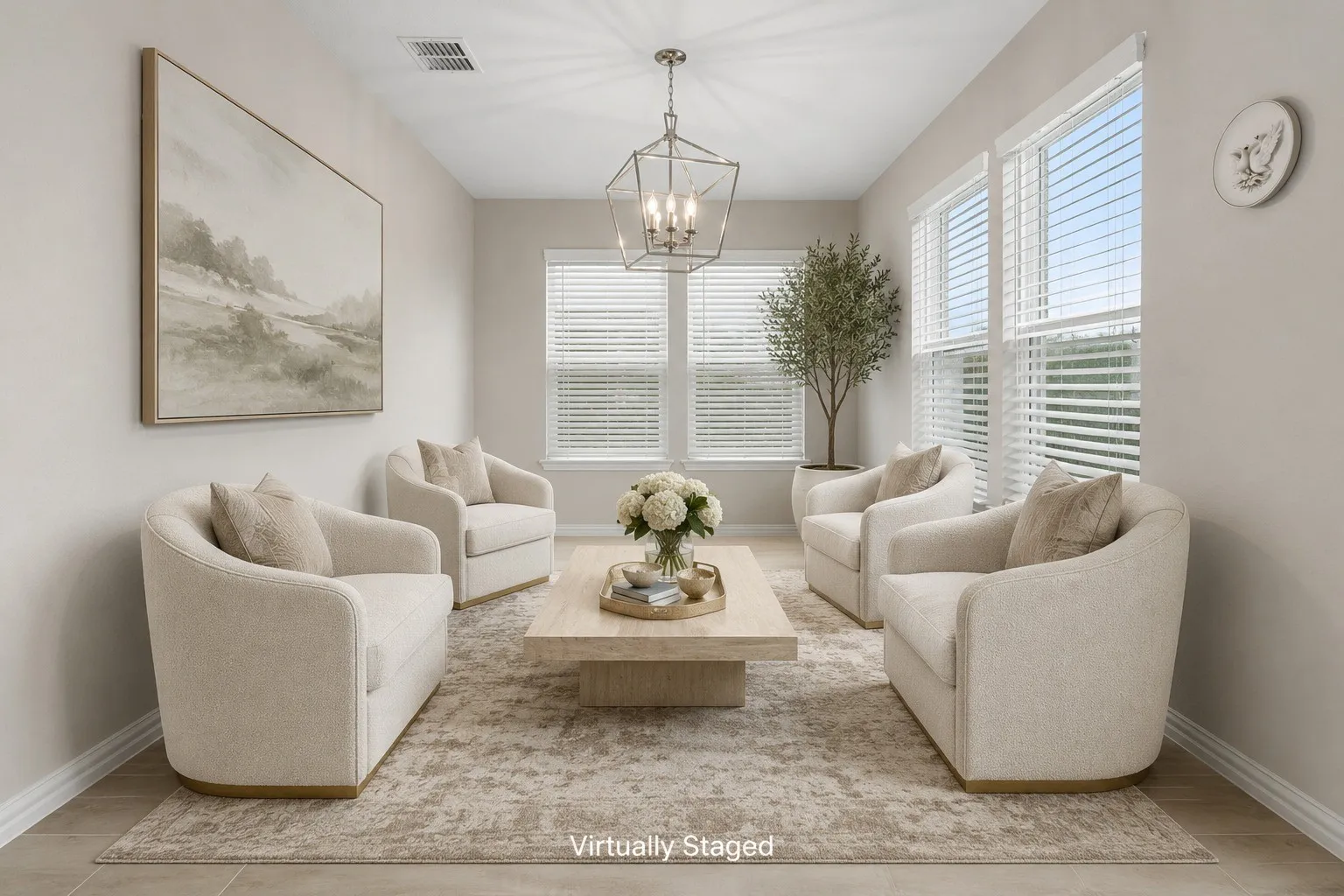 spacious sunroom