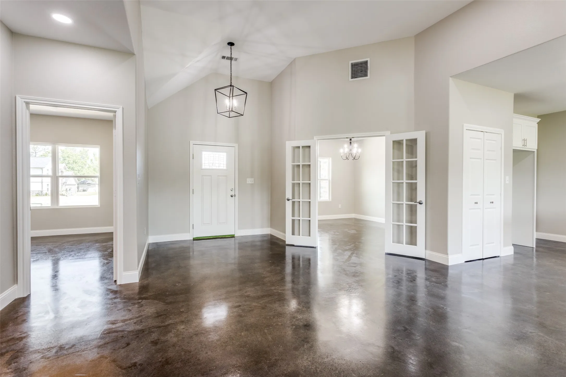 Front entry and office