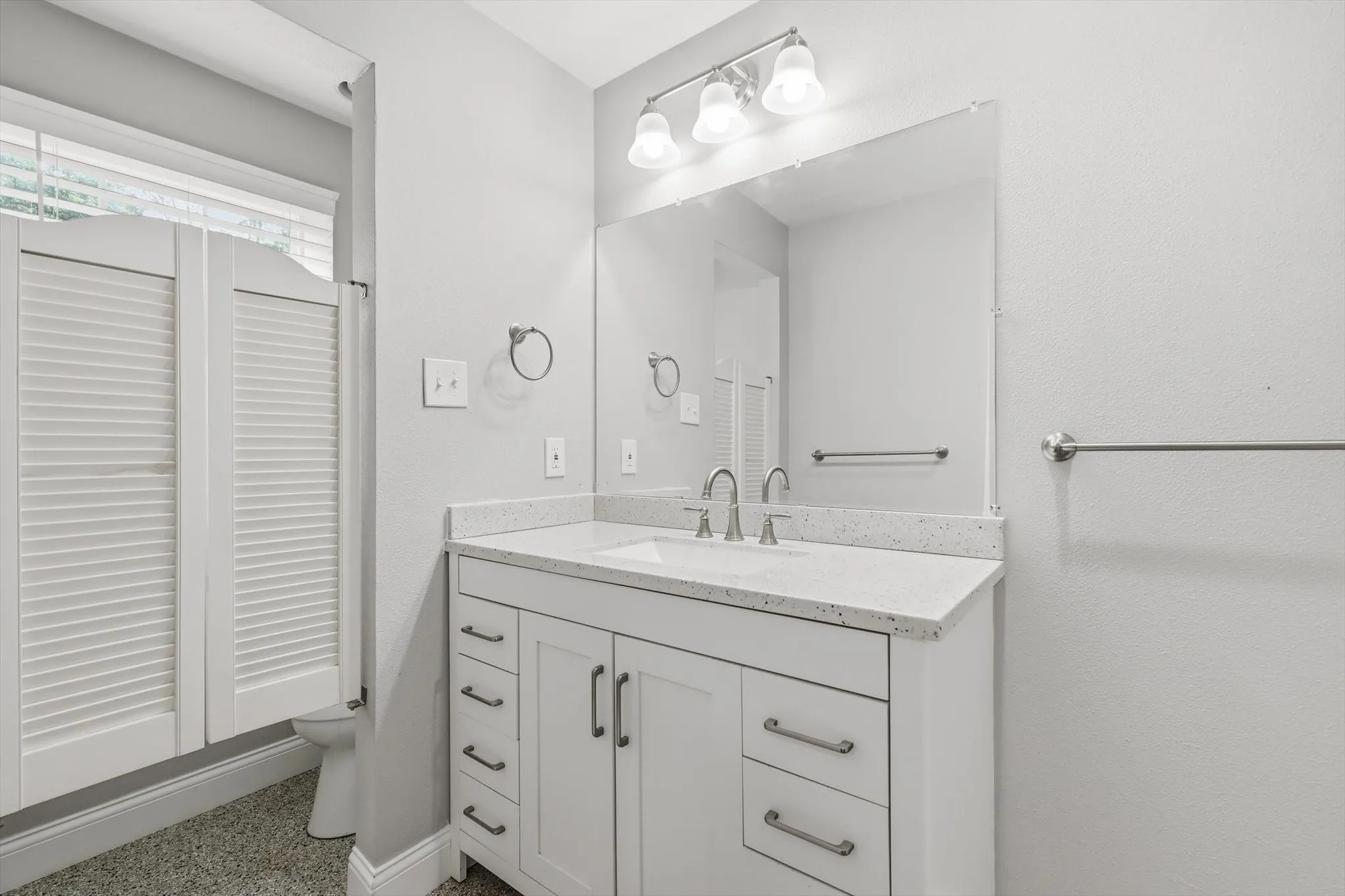 Full bathroom with shower