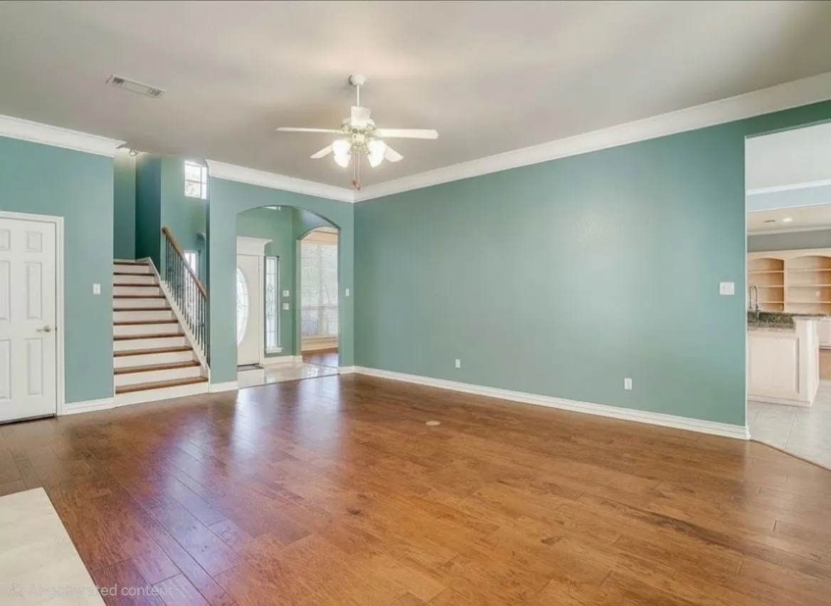 Living room with AI update paint color to 2nd LR to be completed 7/29