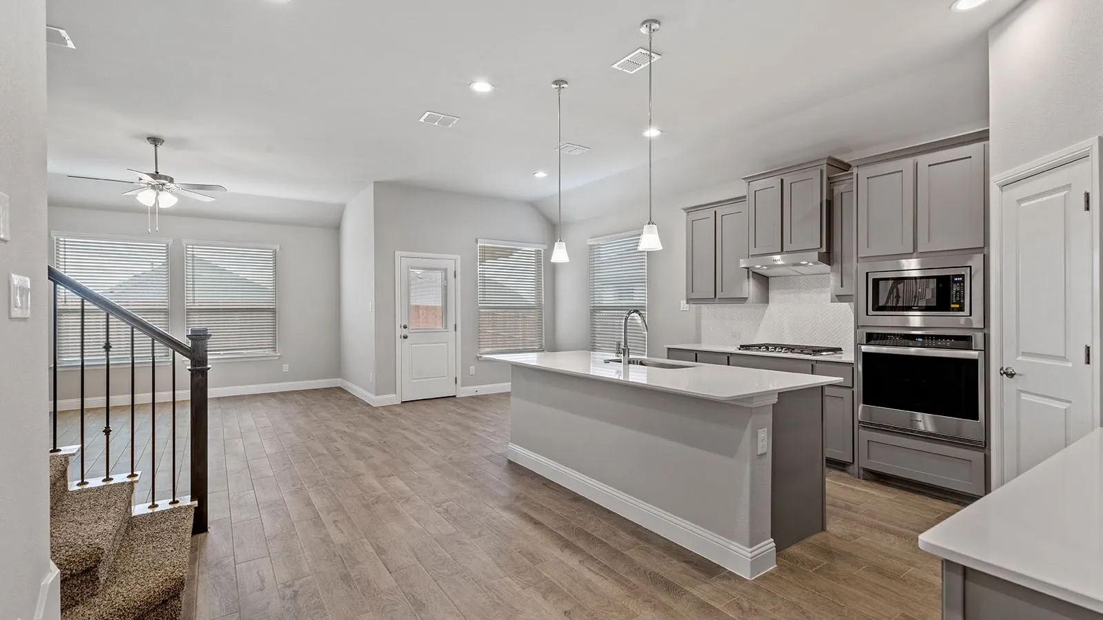 Kitchen - All Home and community information, including pricing, included features, terms, availability and amenities, are subject to change at any time without notice or obligation. All Drawings, pictures, photographs, video, square footages, floor plans, elevations, features, colors and sizes are approximate for illustration purposes only and will vary from the homes as built.
