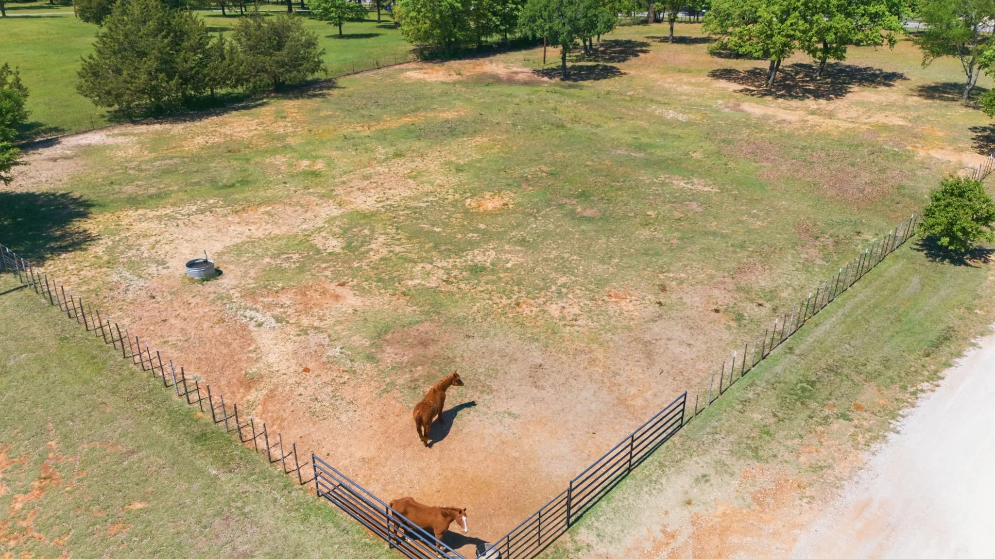 Pasture 1- north part of property, fully fenced with water