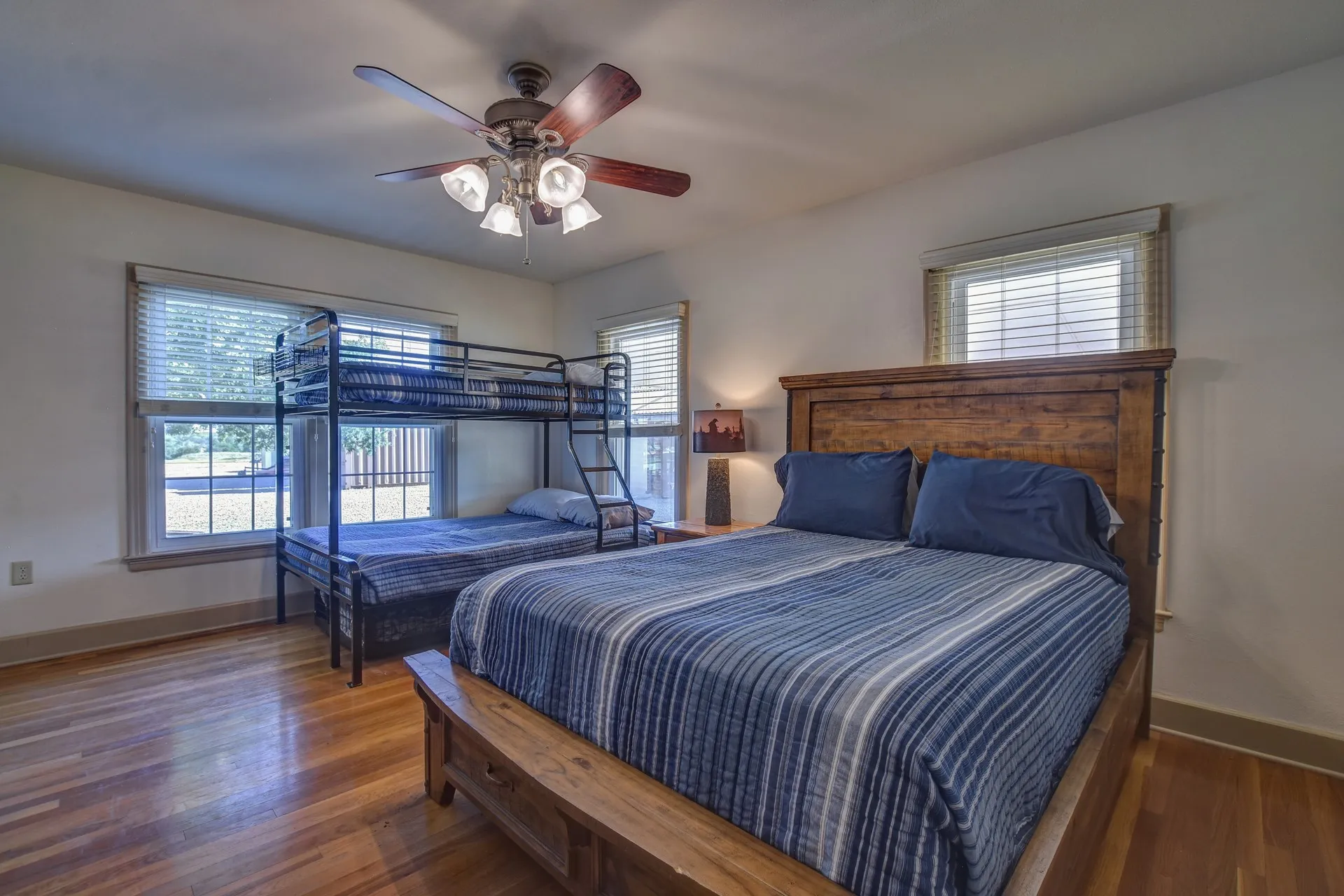 Hunter's cabin bedroom