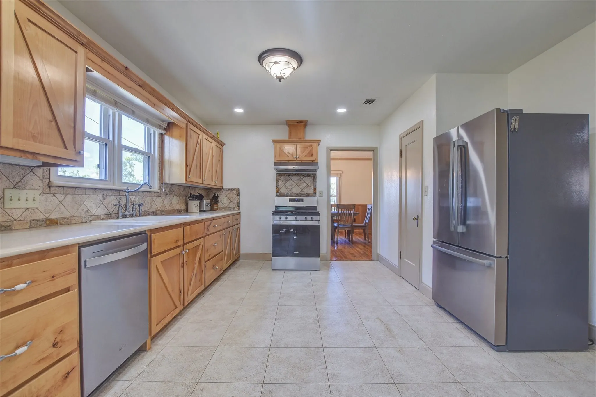 Hunter's cabin kitchen